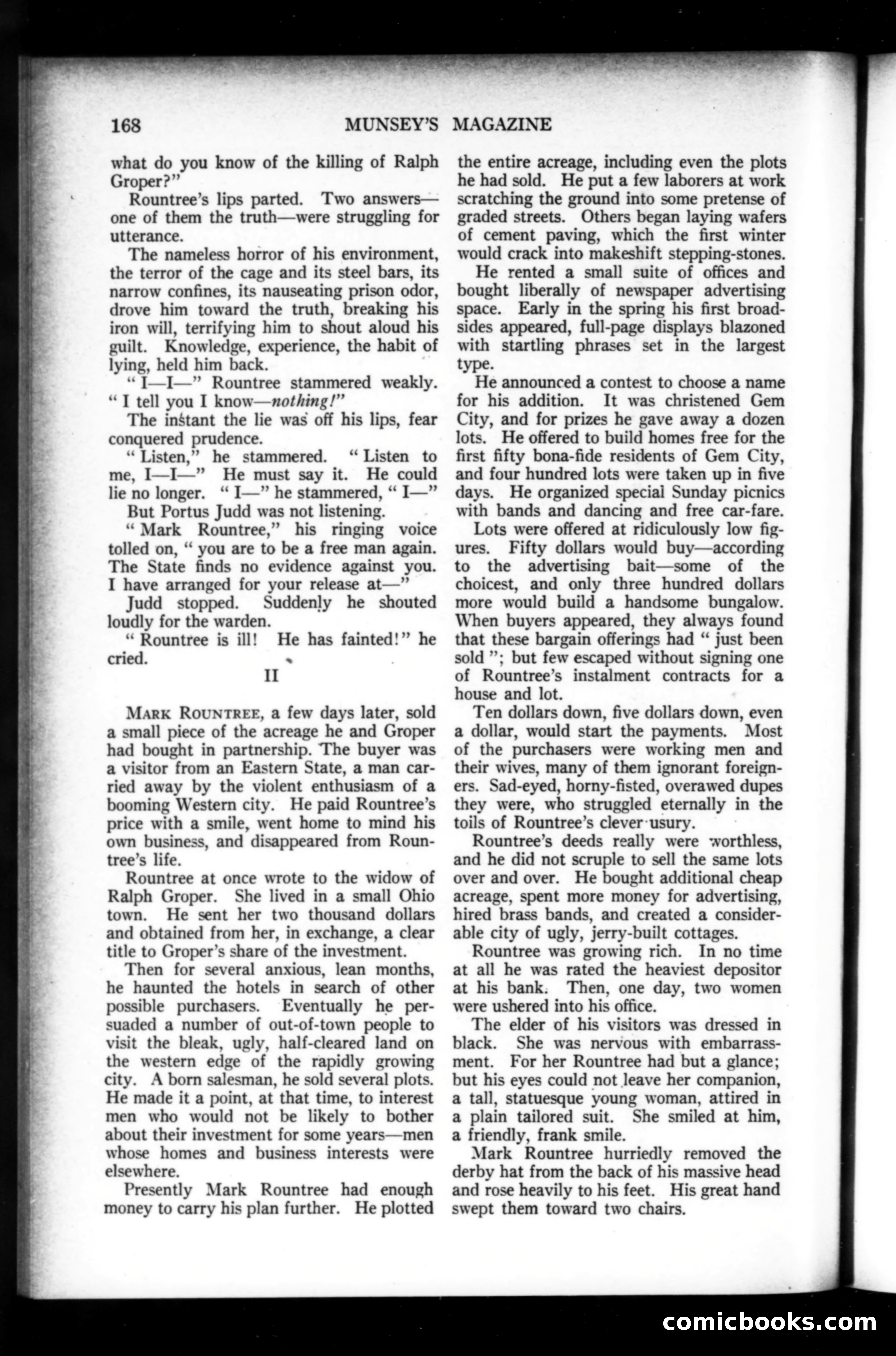 Munsey's Magazine, June 1919 — page 168 of 192