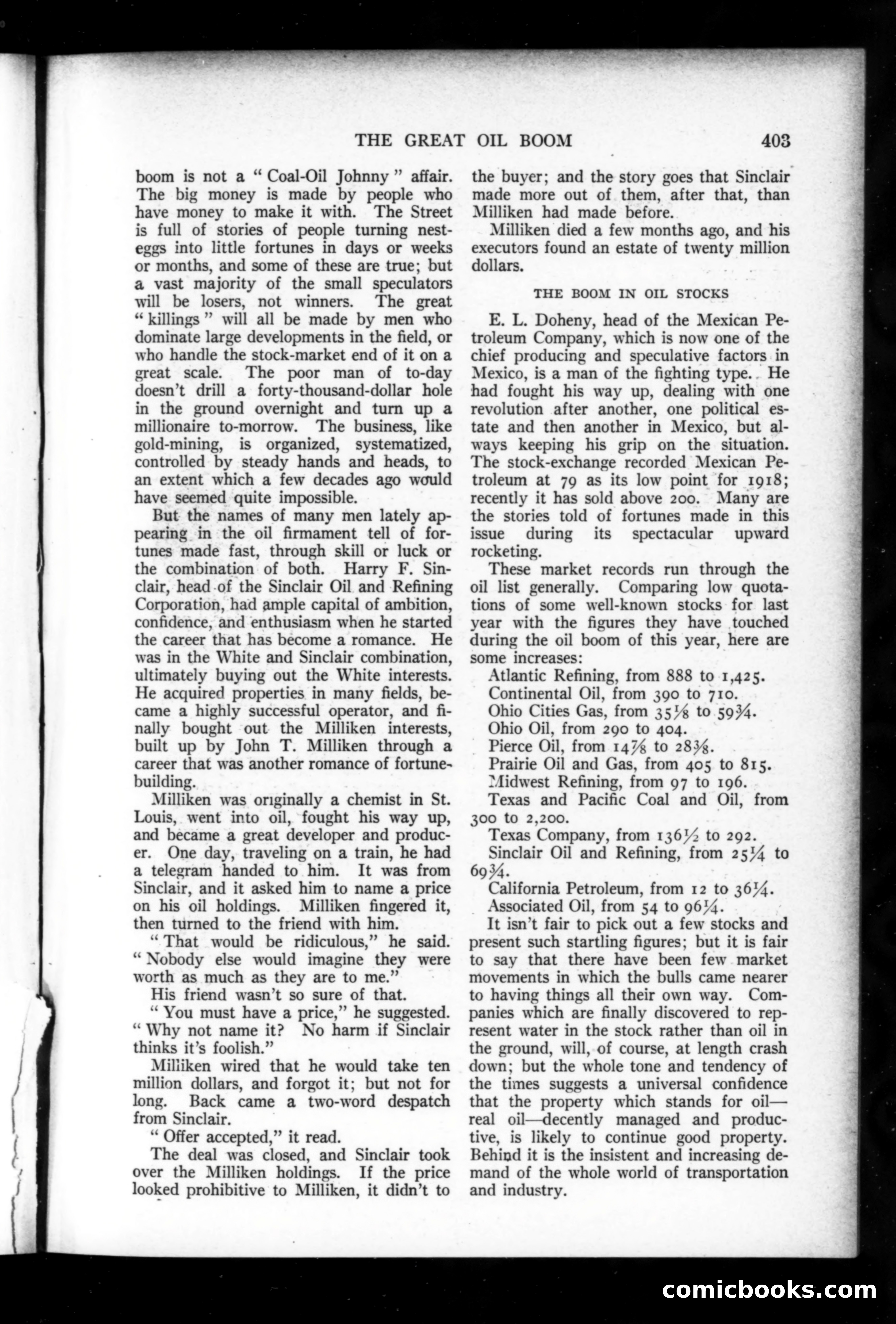 Munsey's Magazine, August 1919 — page 19 of 192