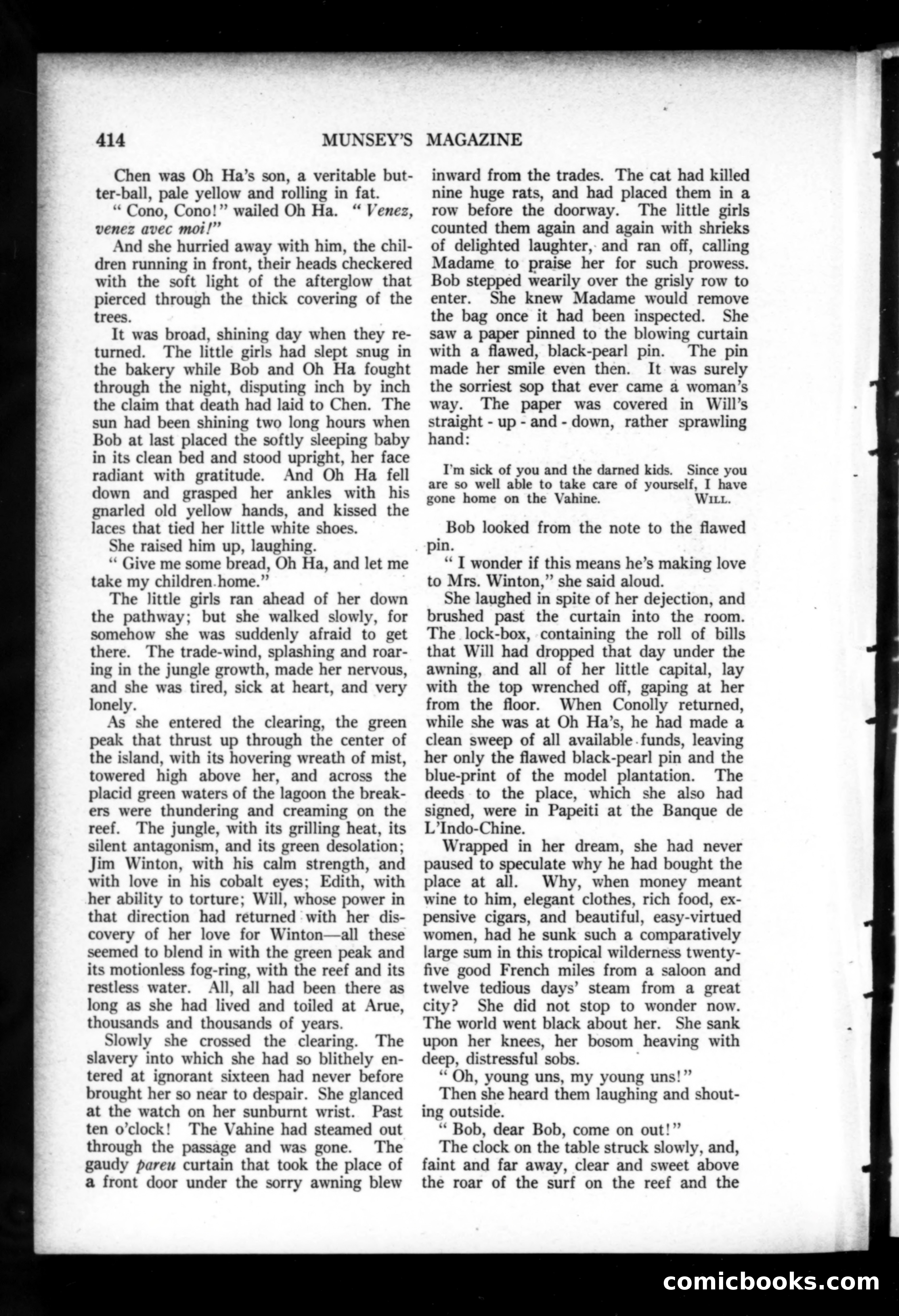 Munsey's Magazine, August 1919 — page 30 of 192