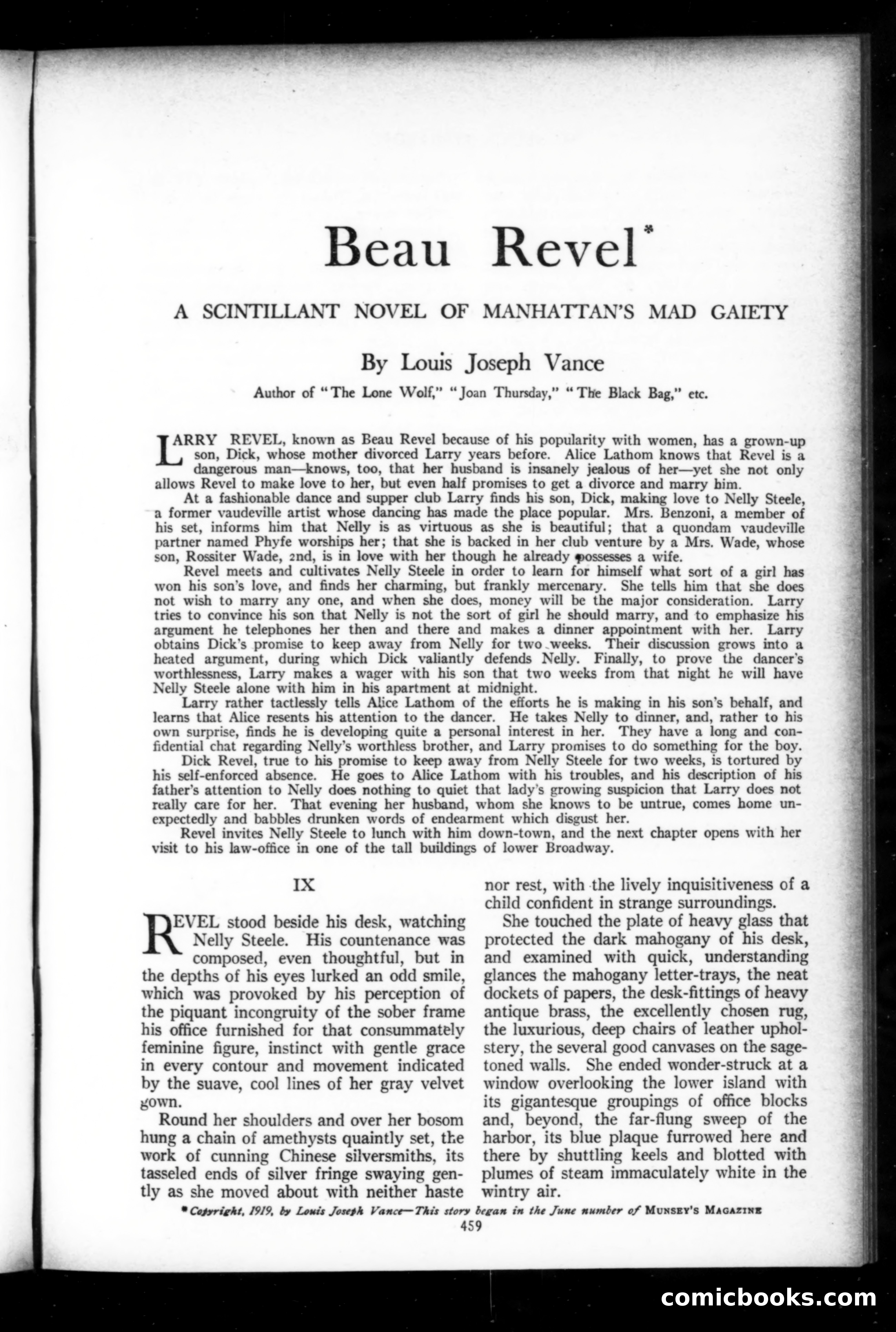 Munsey's Magazine, August 1919 — page 75 of 192