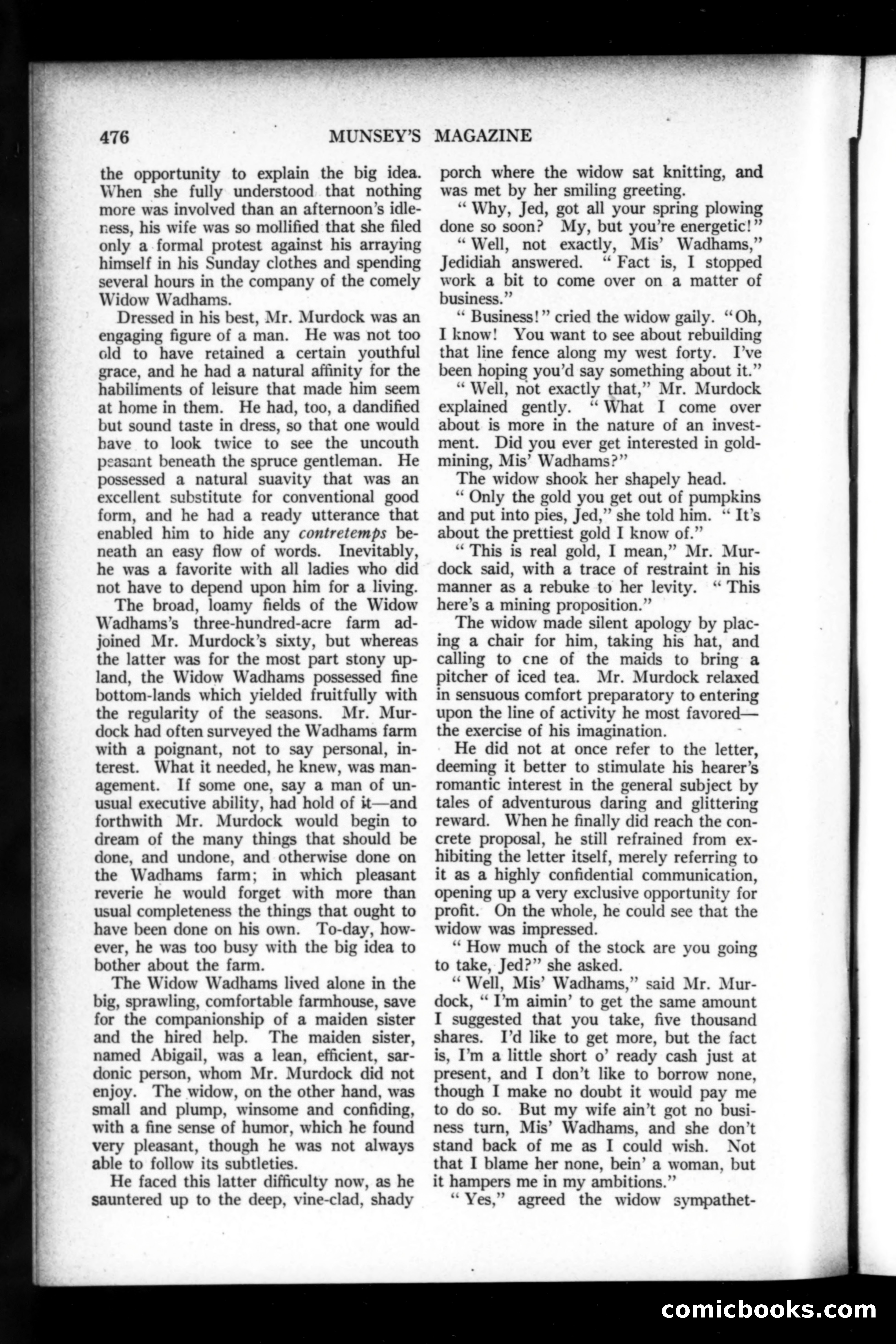 Munsey's Magazine, August 1919 — page 92 of 192