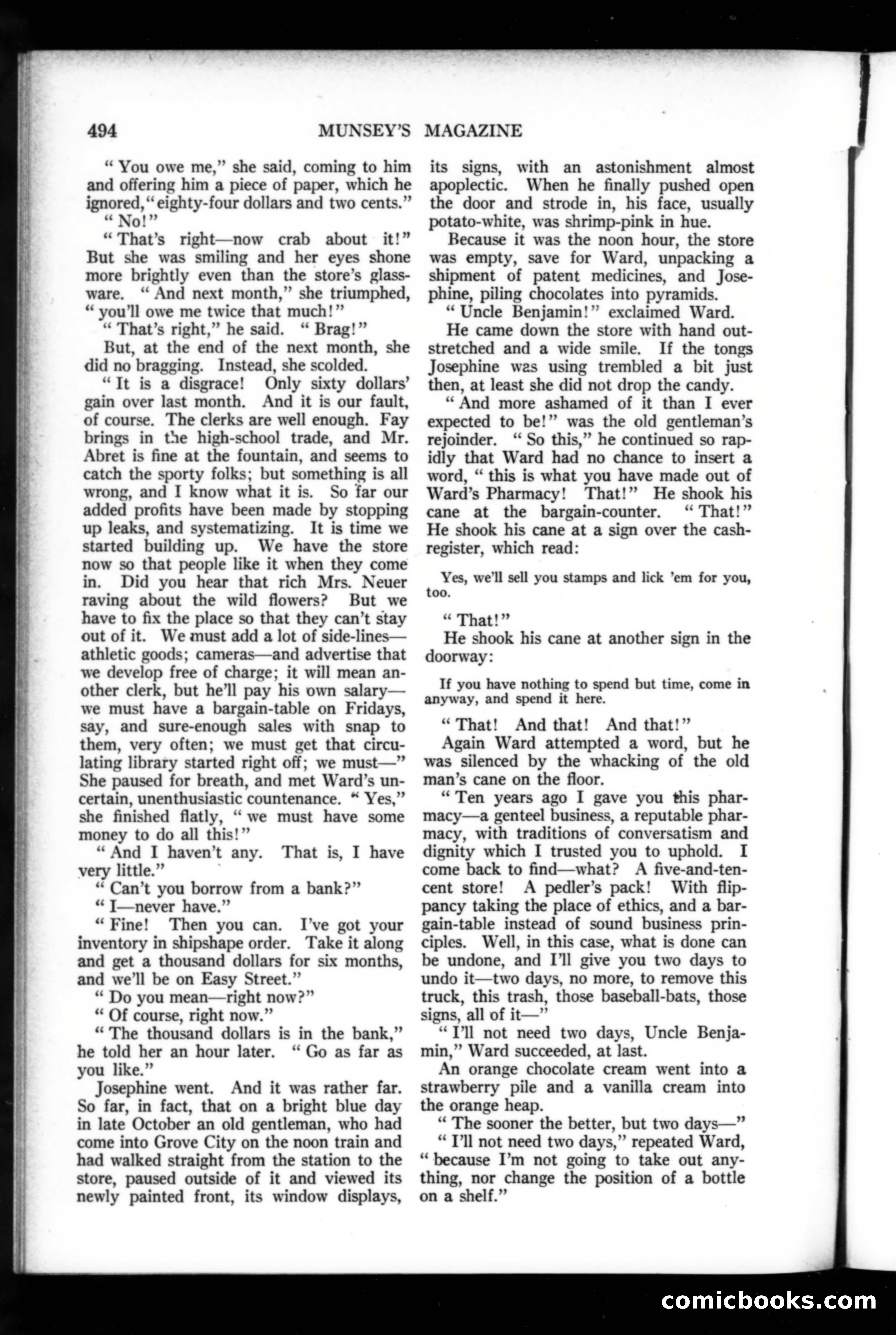 Munsey's Magazine, August 1919 — page 110 of 192