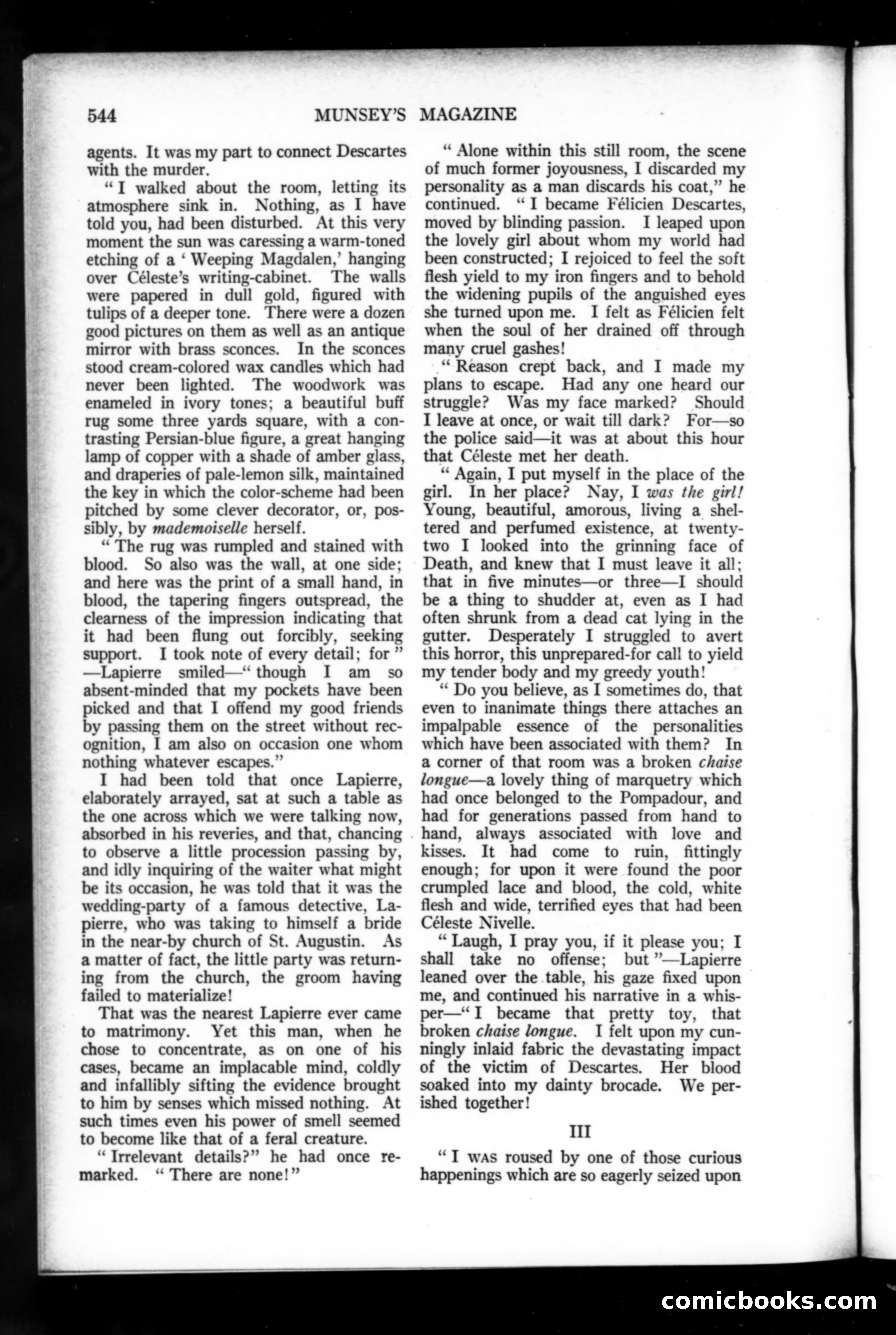 Munsey's Magazine, August 1919 — page 160 of 192