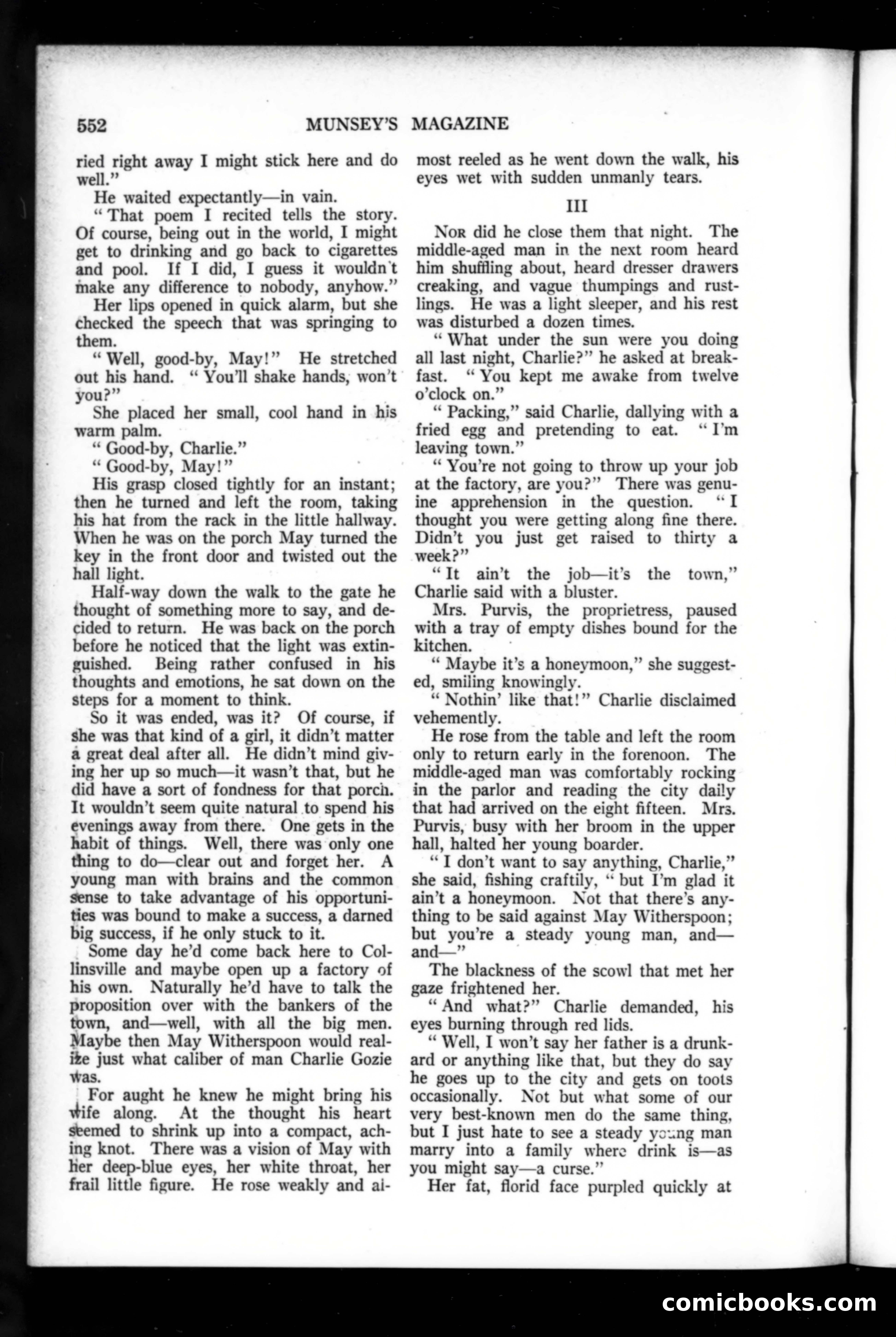 Munsey's Magazine, August 1919 — page 168 of 192