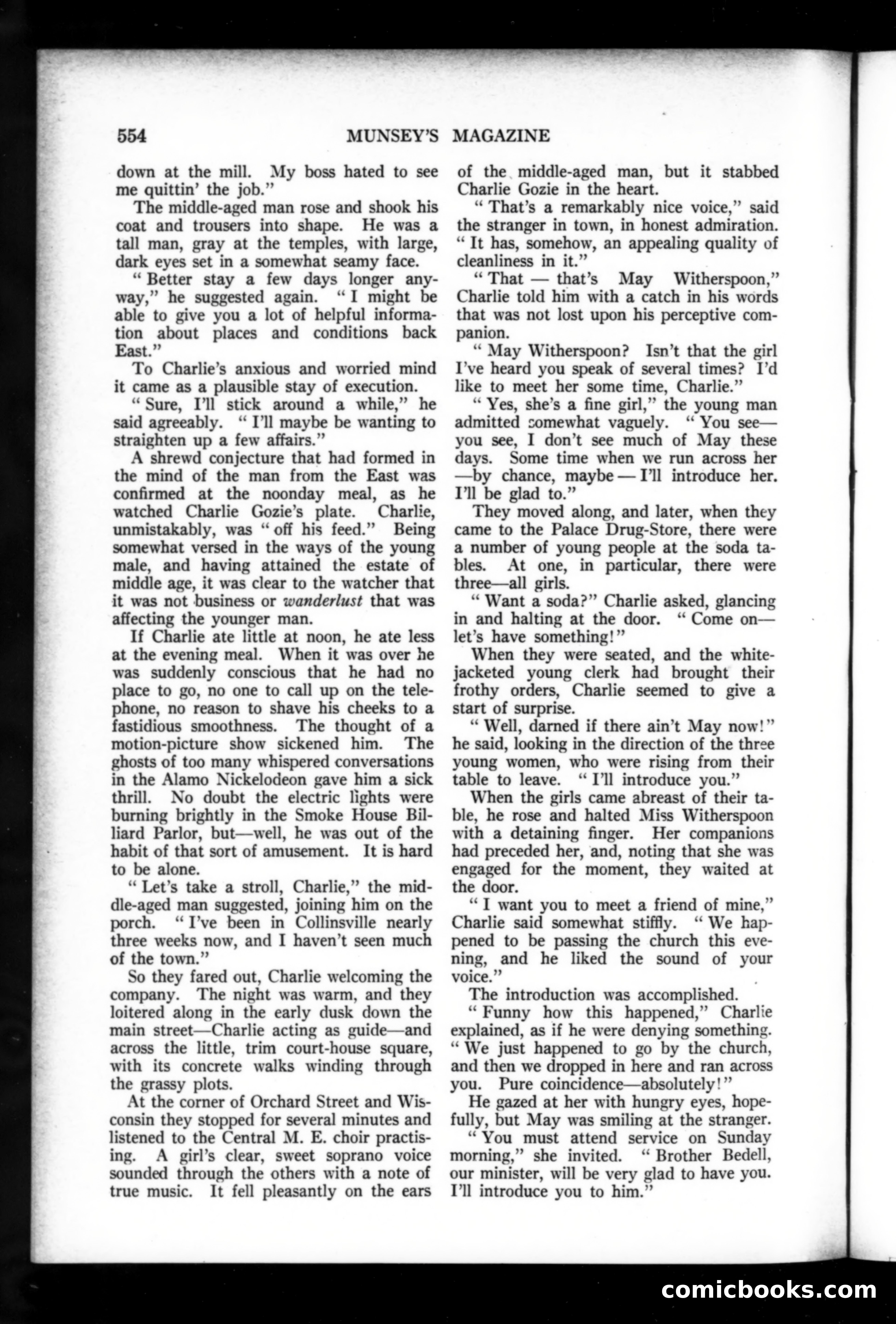 Munsey's Magazine, August 1919 — page 170 of 192