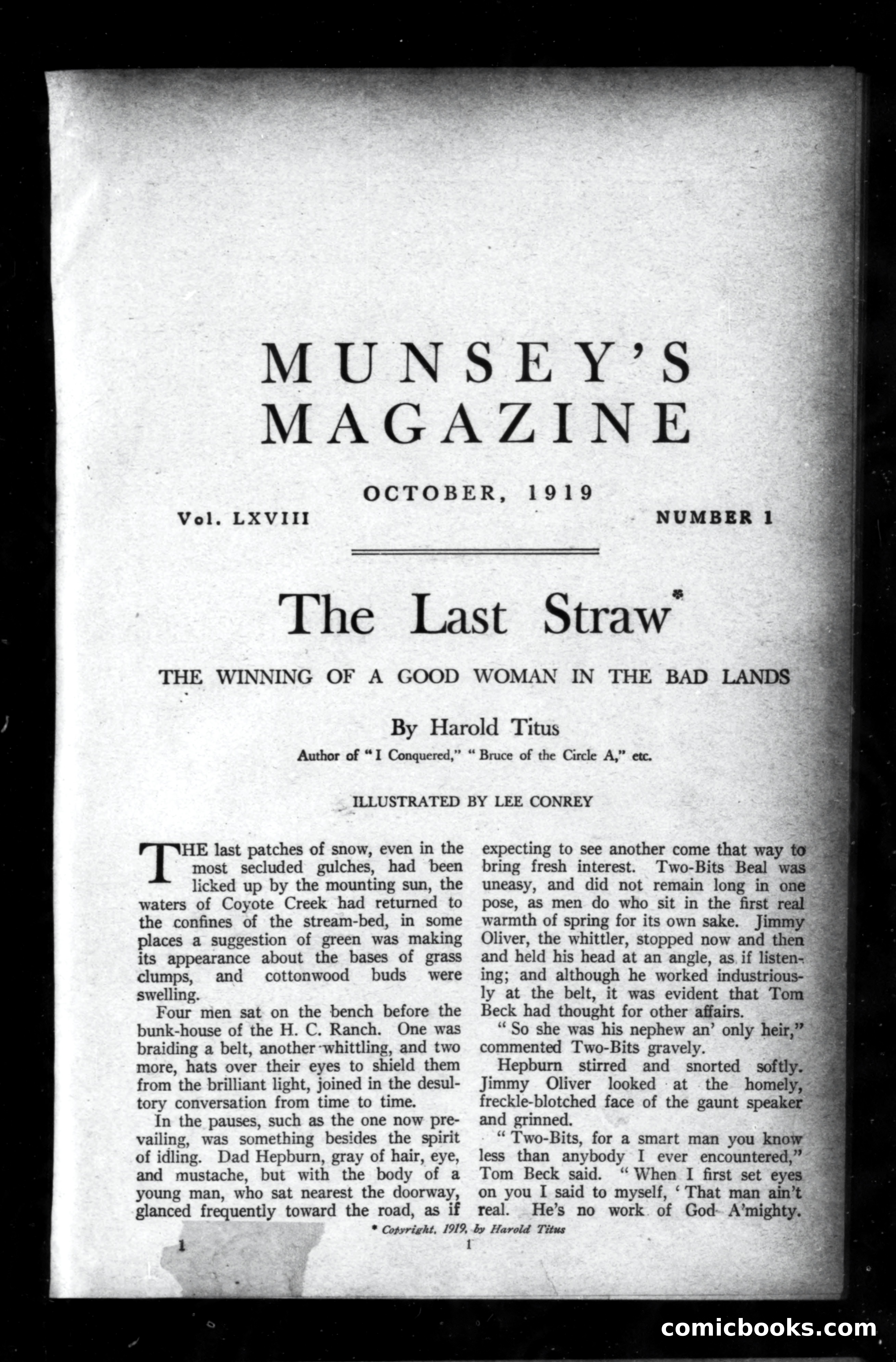 Munsey's Magazine, October 1919 — page 1 of 192