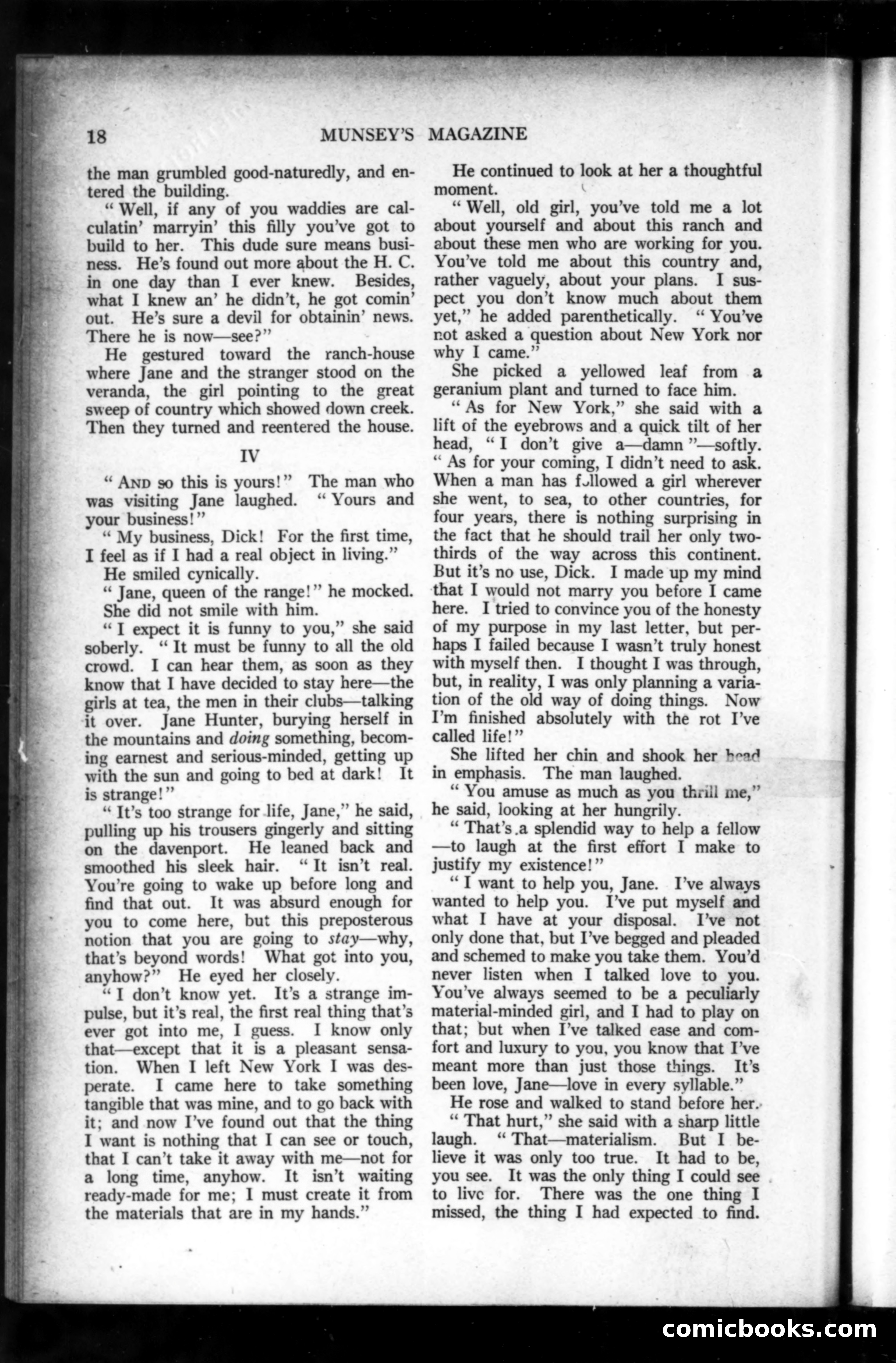 Munsey's Magazine, October 1919 — page 18 of 192