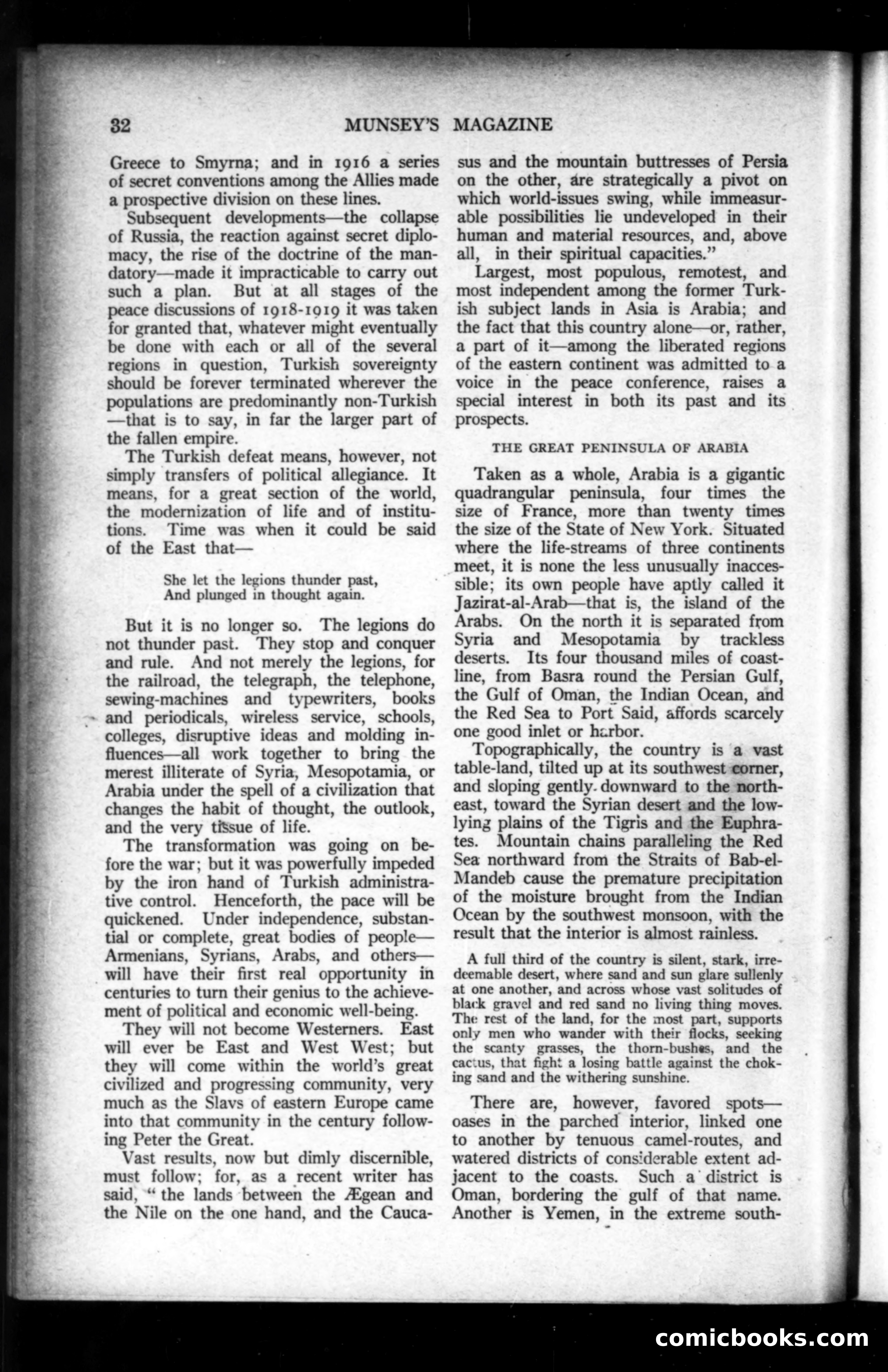 Munsey's Magazine, October 1919 — page 32 of 192
