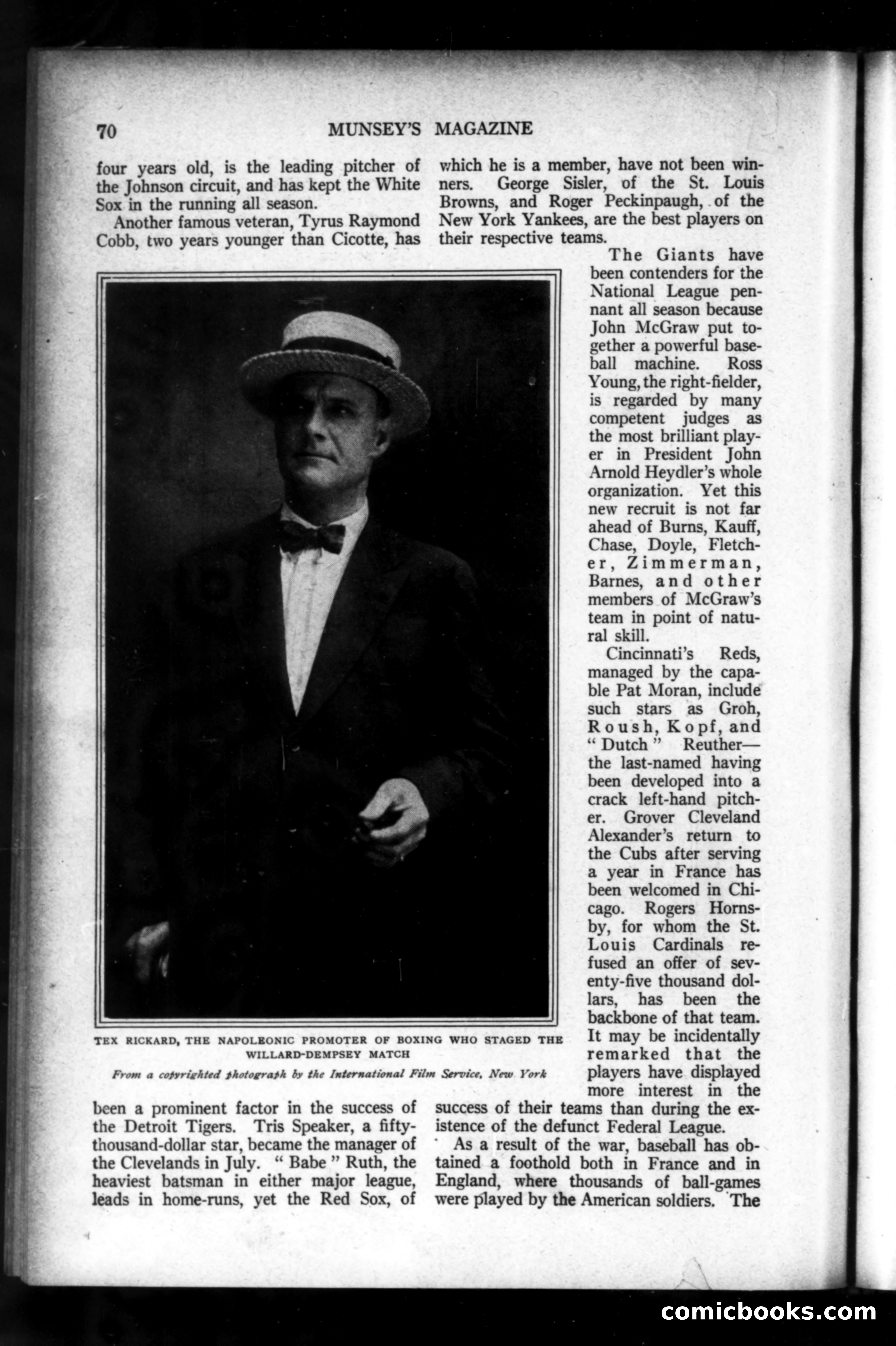 Munsey's Magazine, October 1919 — page 70 of 192