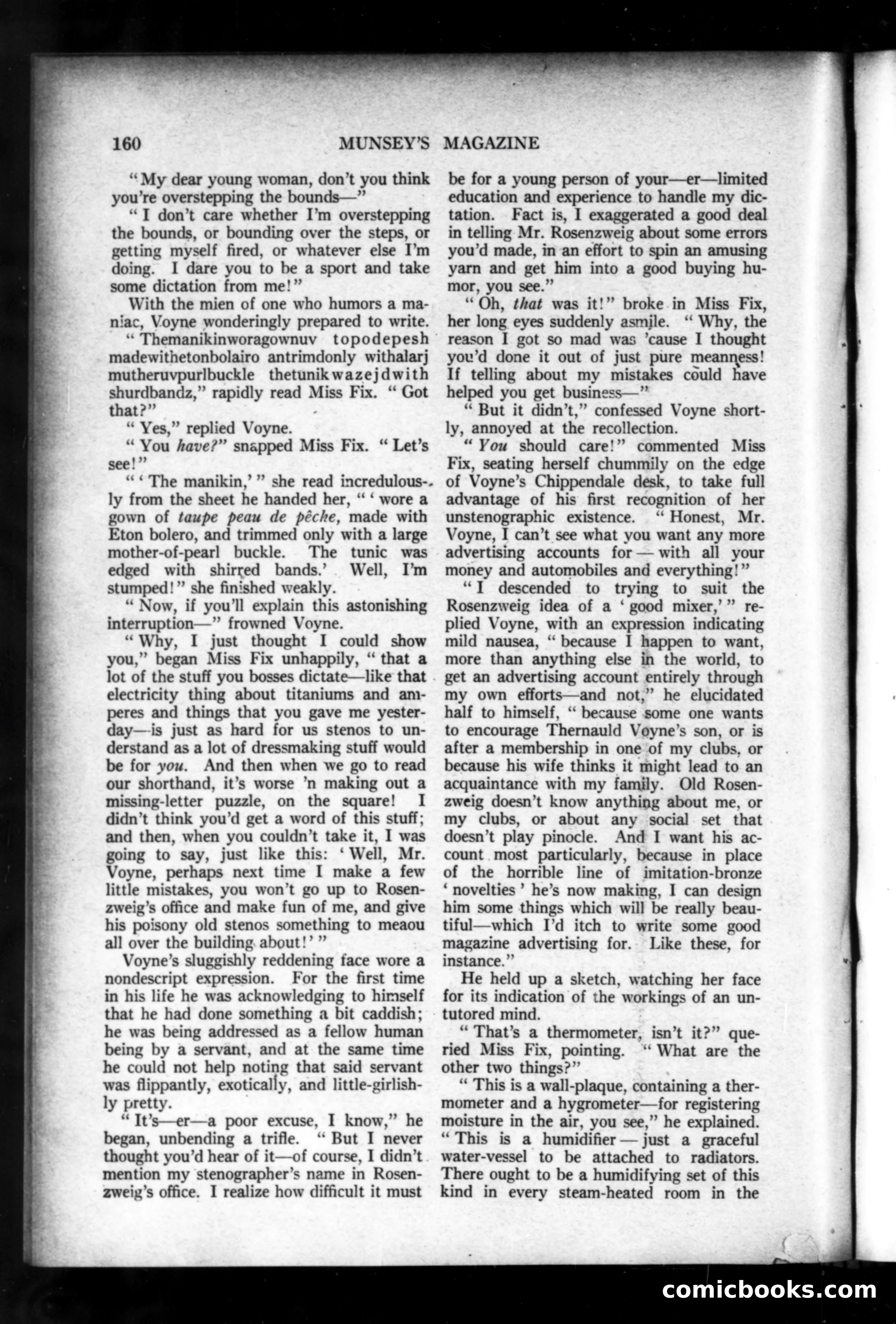 Munsey's Magazine, October 1919 — page 160 of 192