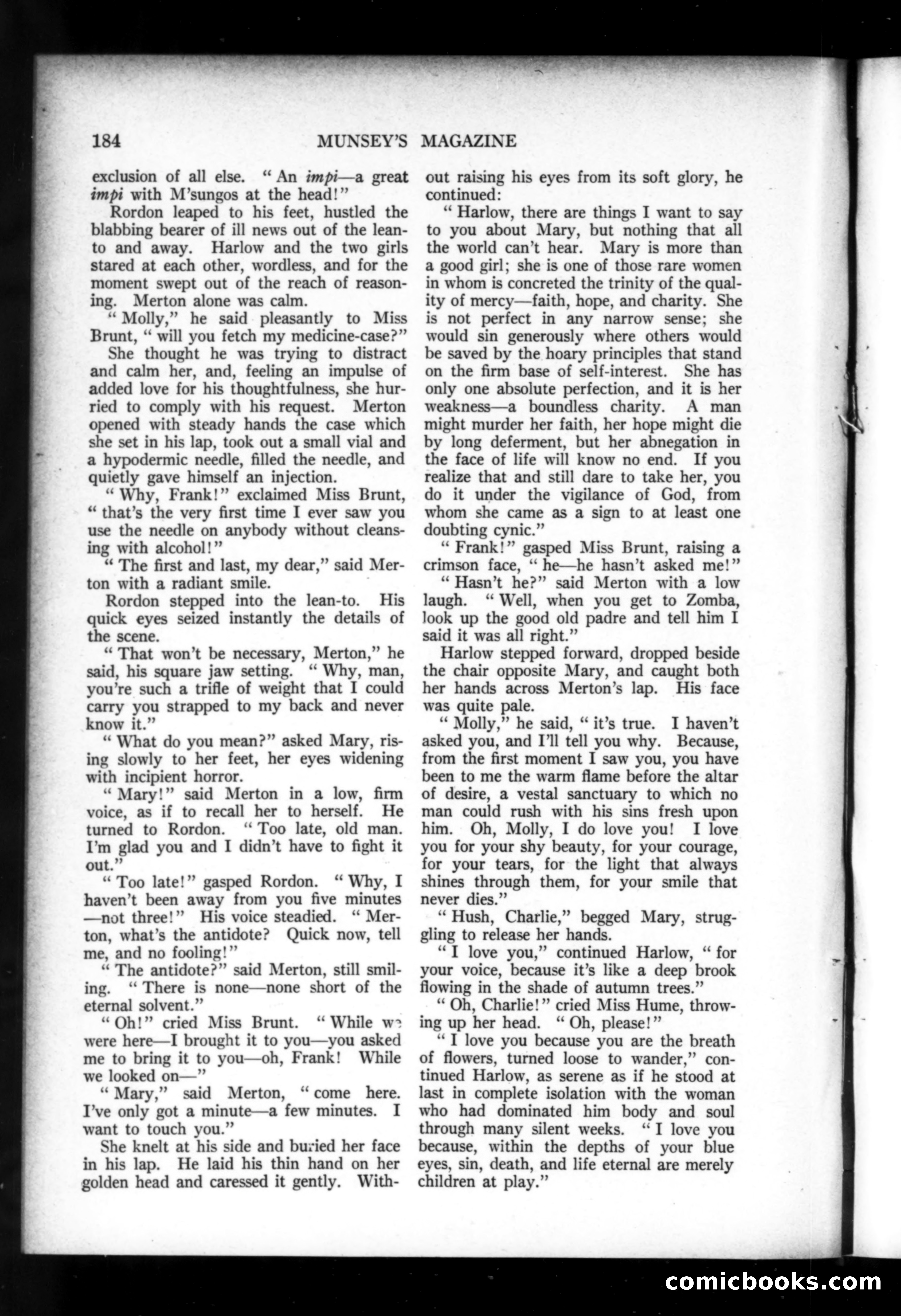 Munsey's Magazine, October 1919 — page 184 of 192