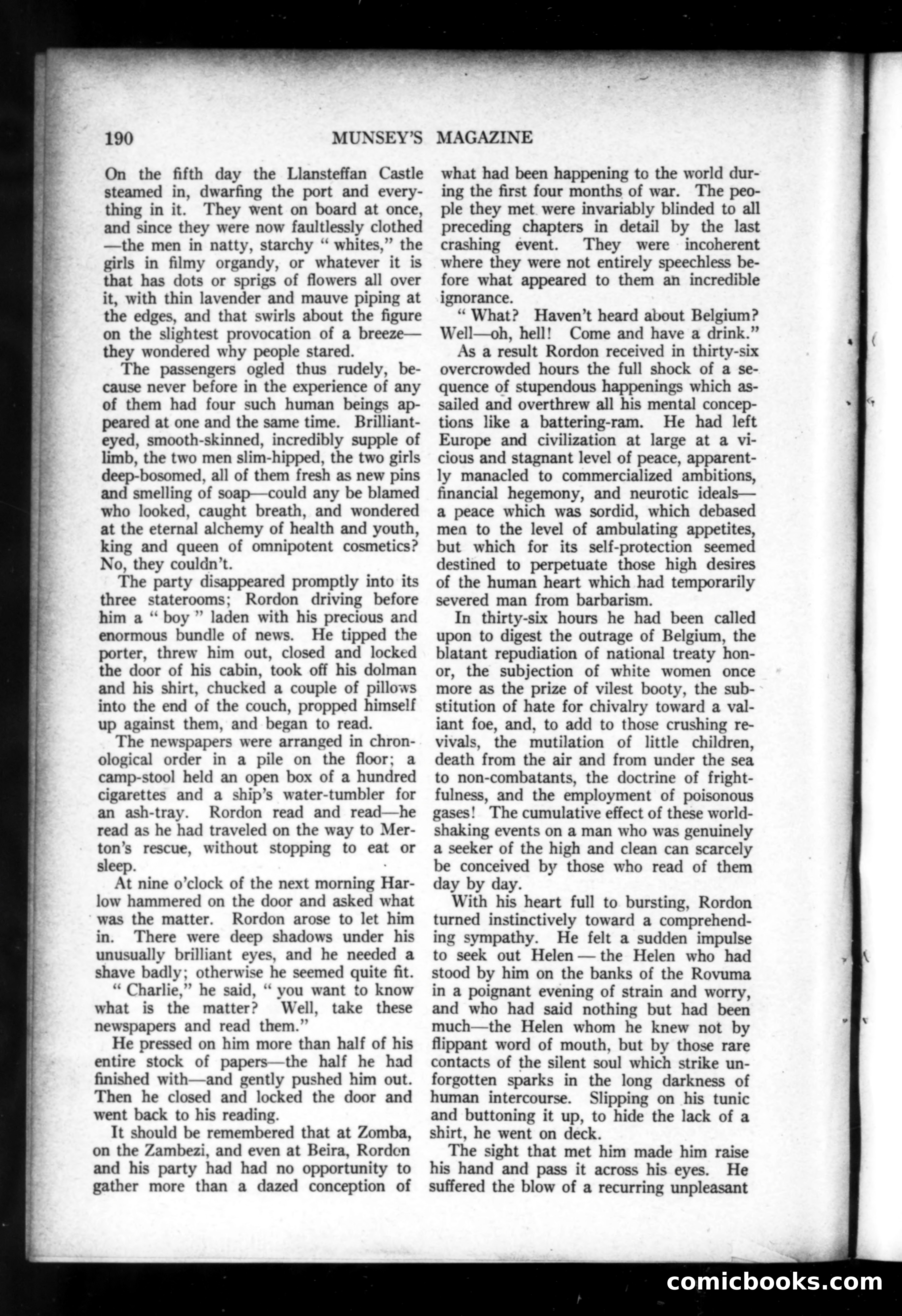 Munsey's Magazine, October 1919 — page 190 of 192