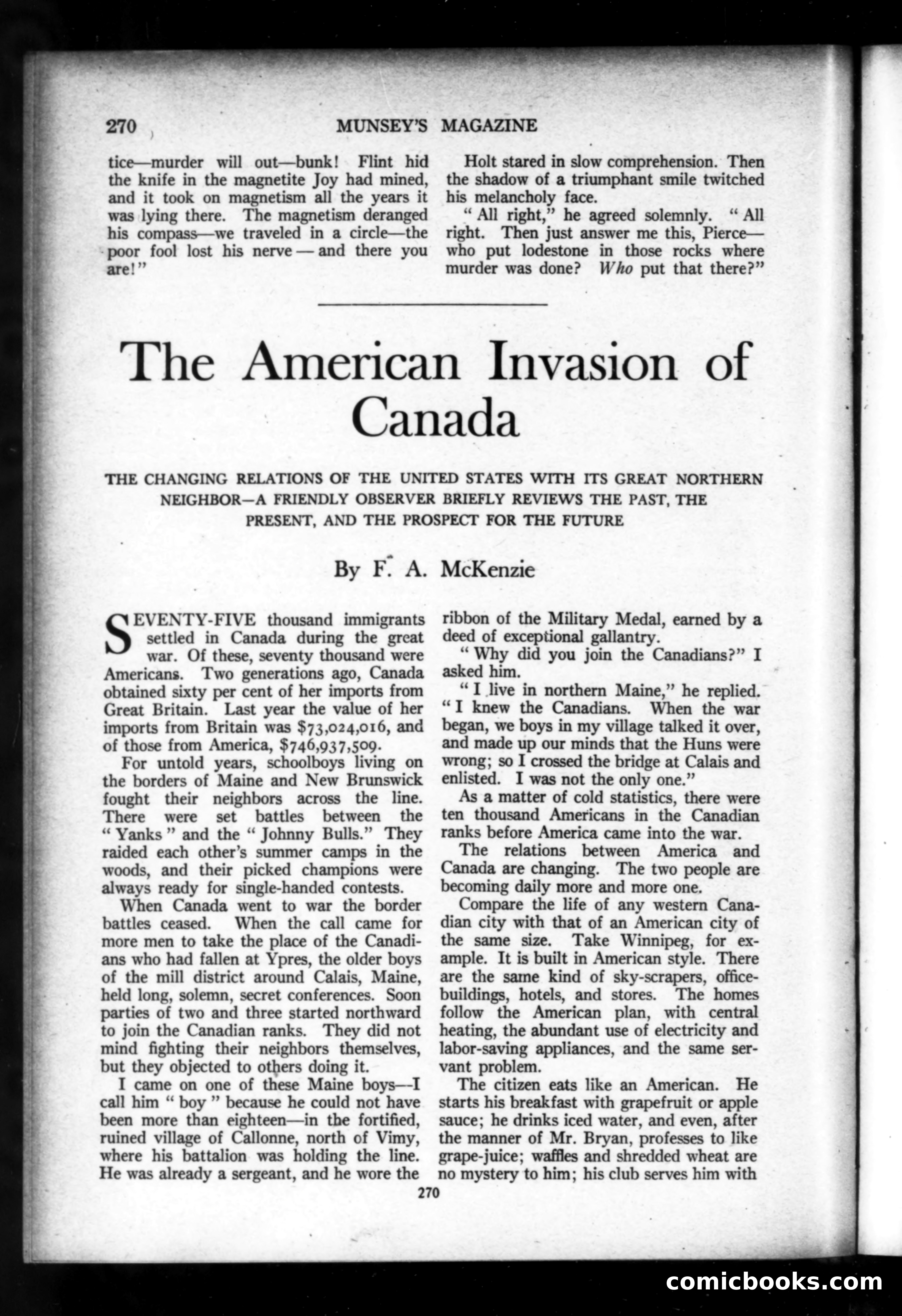 Munsey's Magazine, November 1919 — page 78 of 192