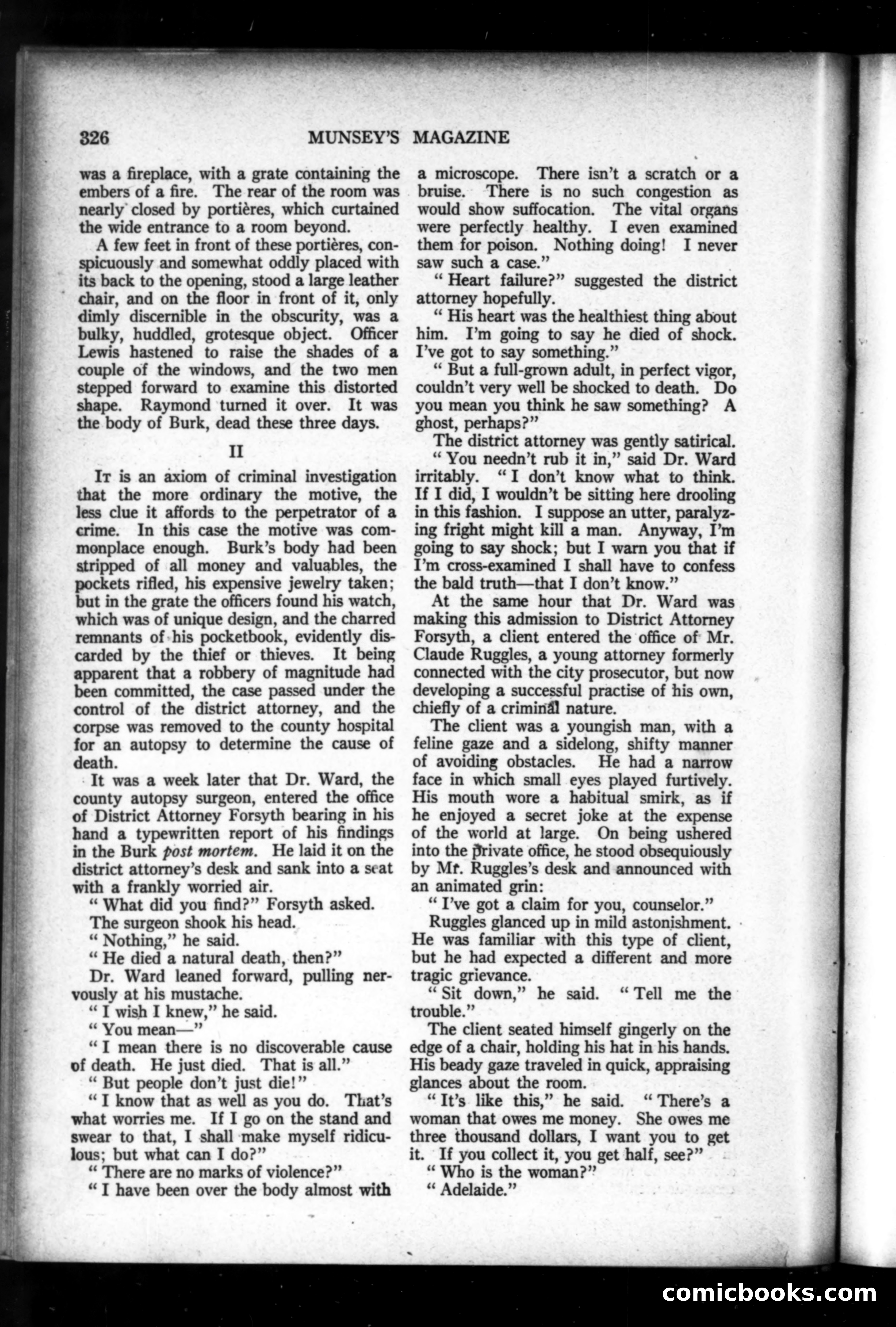 Munsey's Magazine, November 1919 — page 134 of 192