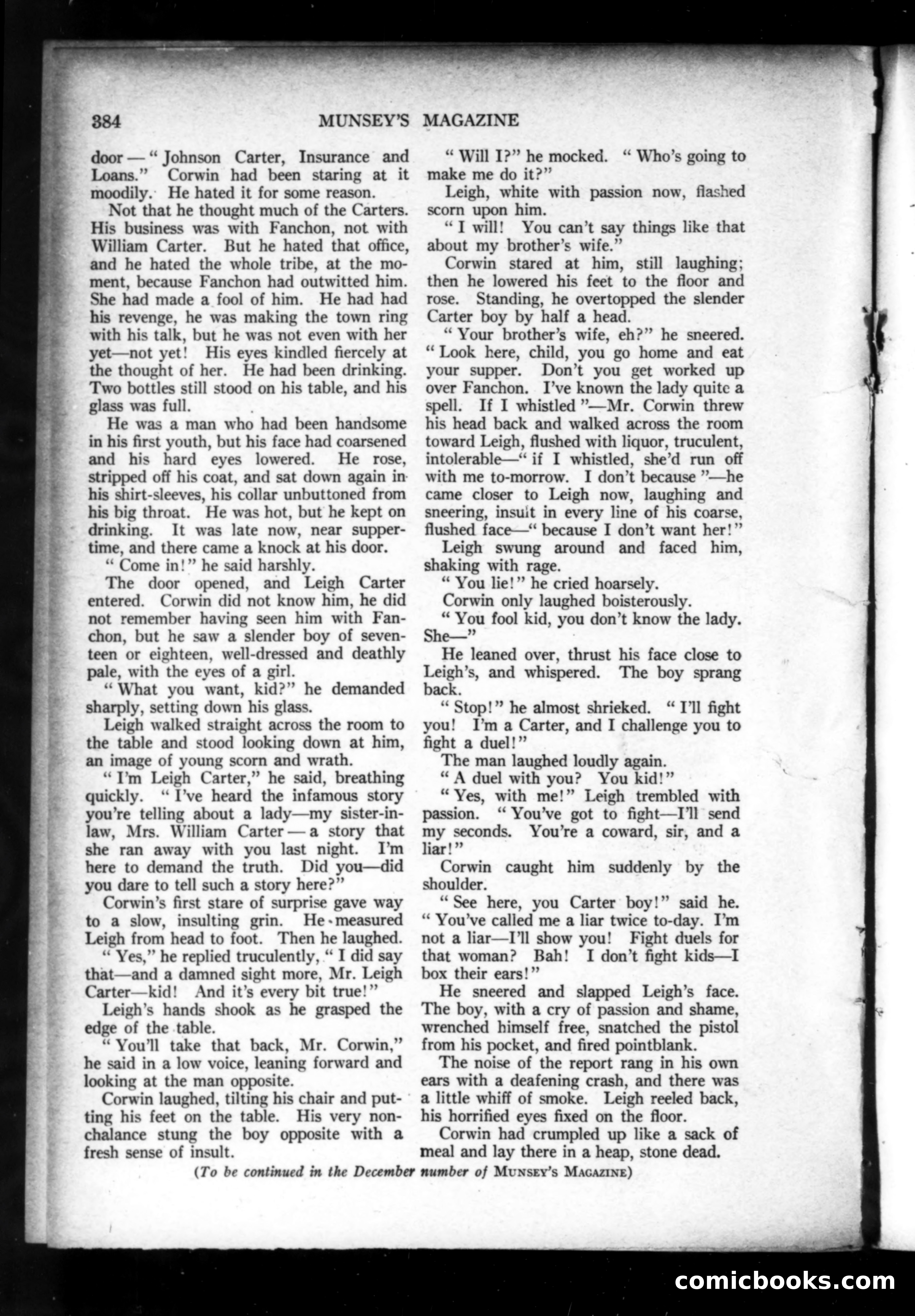 Munsey's Magazine, November 1919 — page 192 of 192