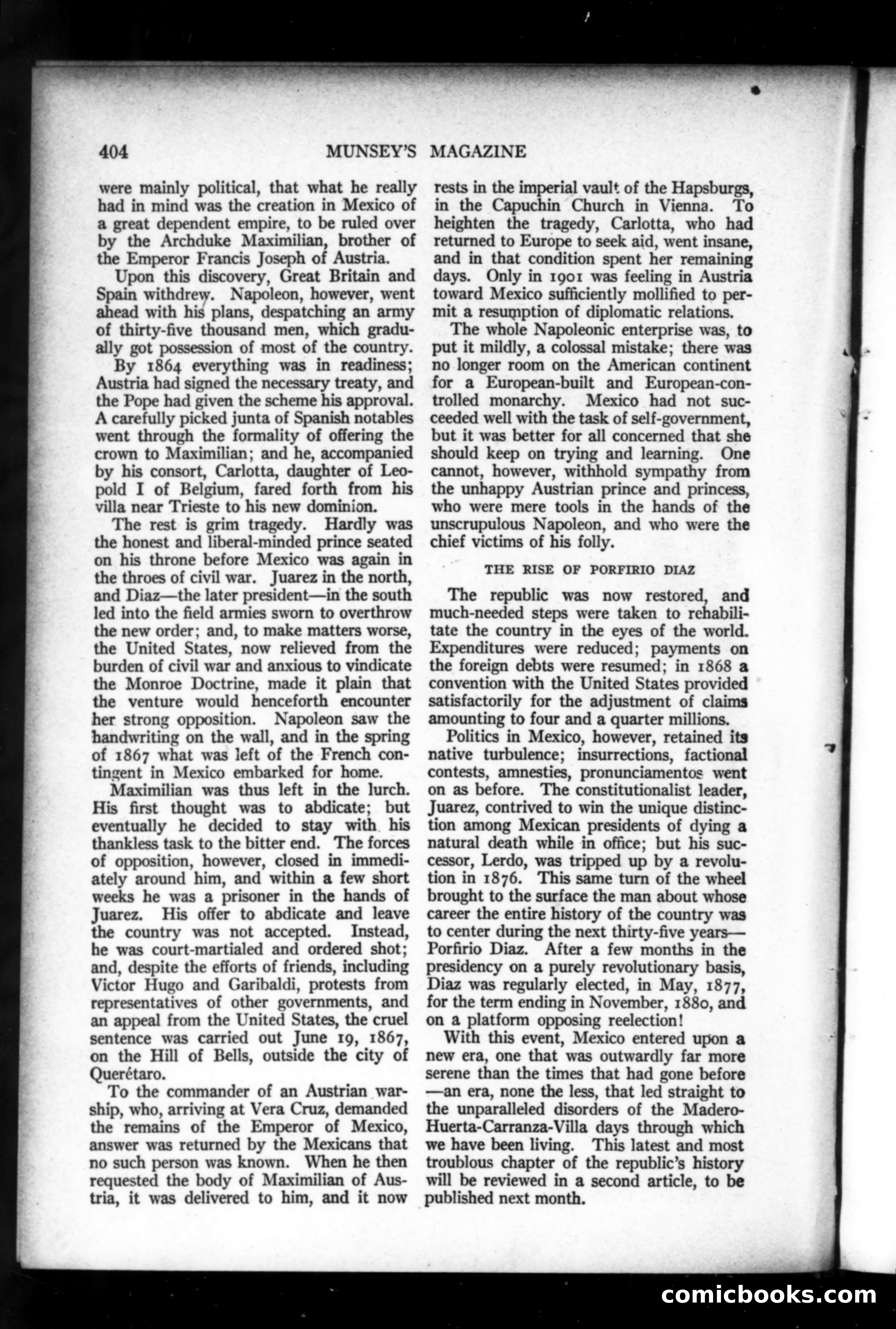 Munsey's Magazine, December 1919 — page 20 of 192