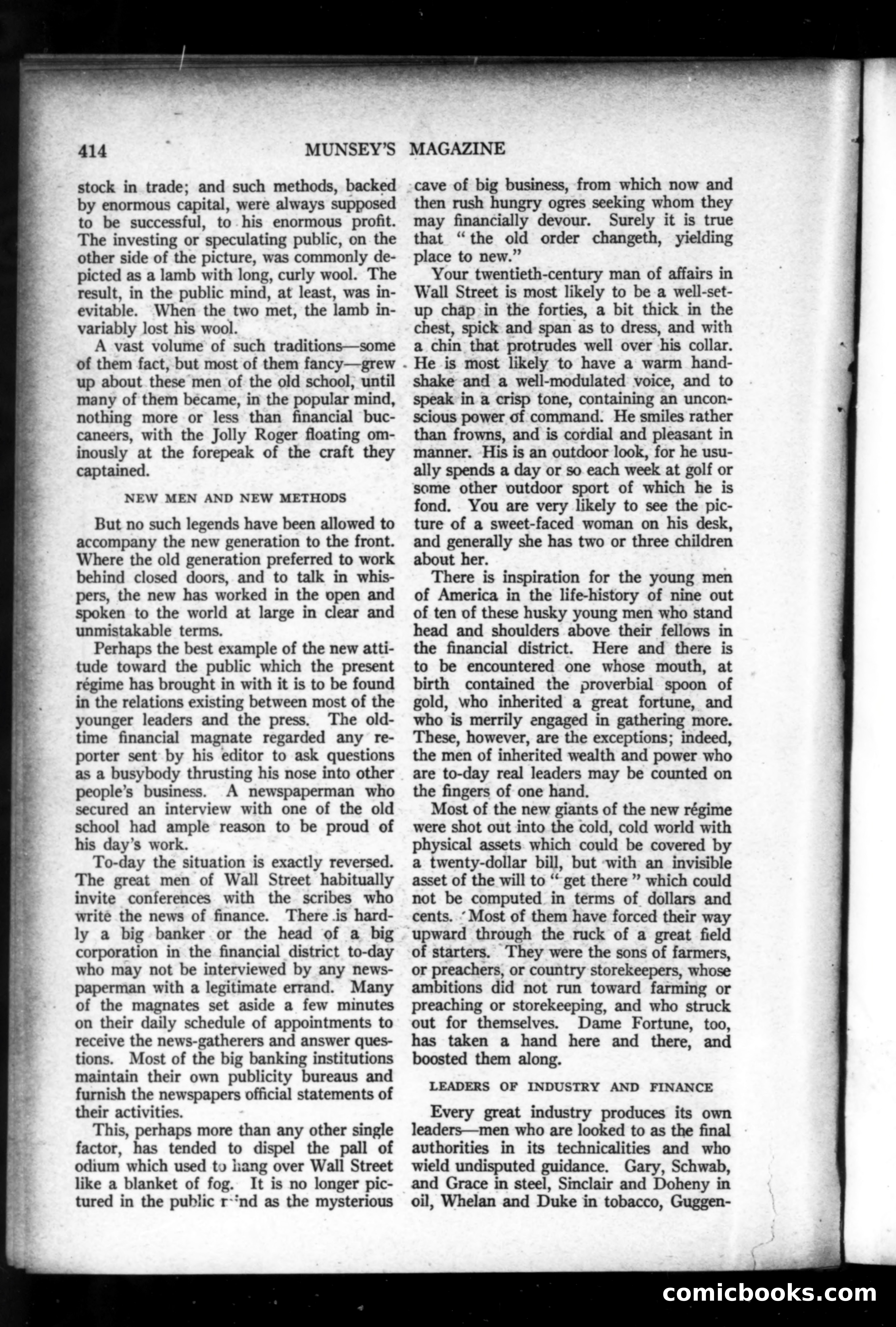 Munsey's Magazine, December 1919 — page 30 of 192