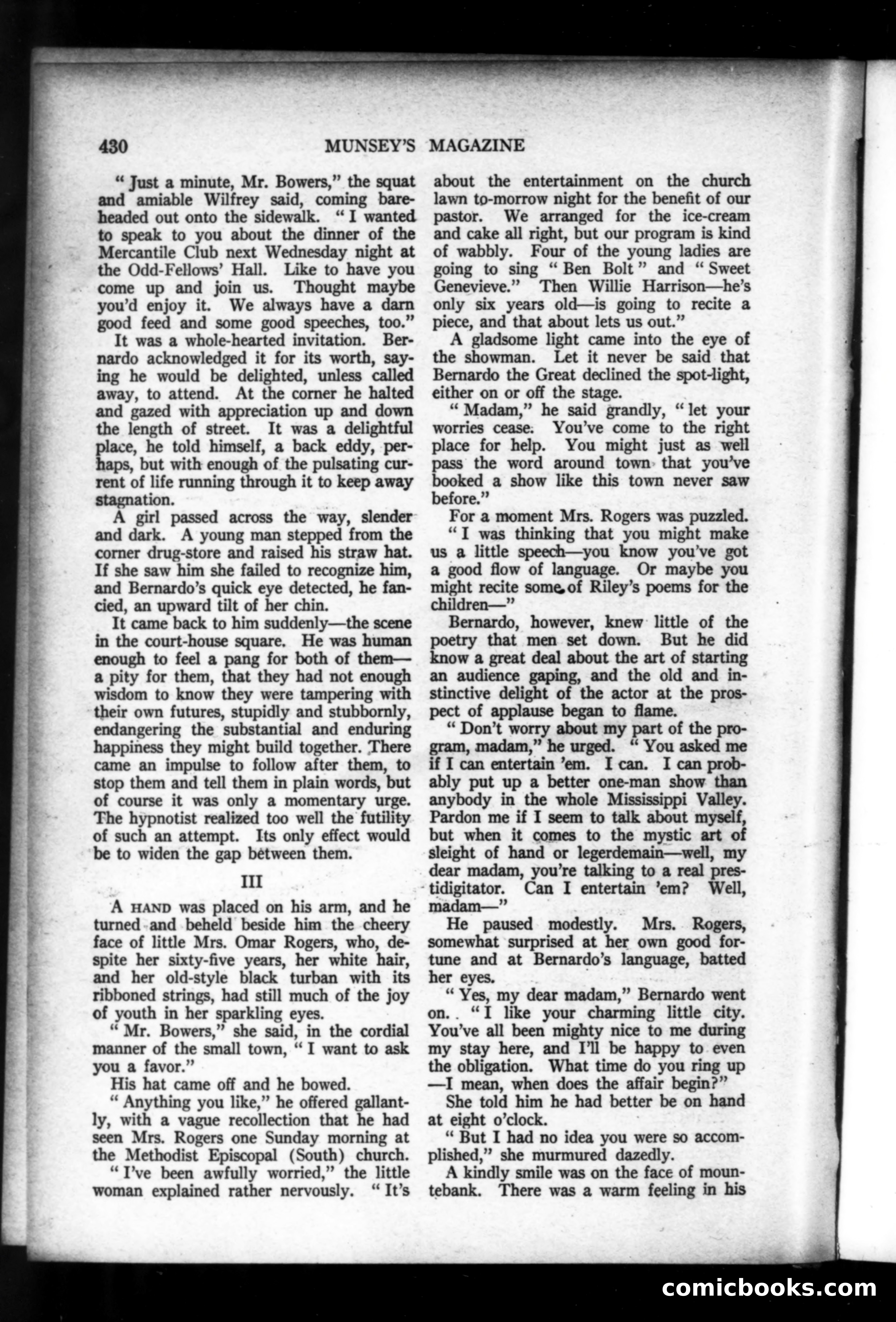 Munsey's Magazine, December 1919 — page 46 of 192