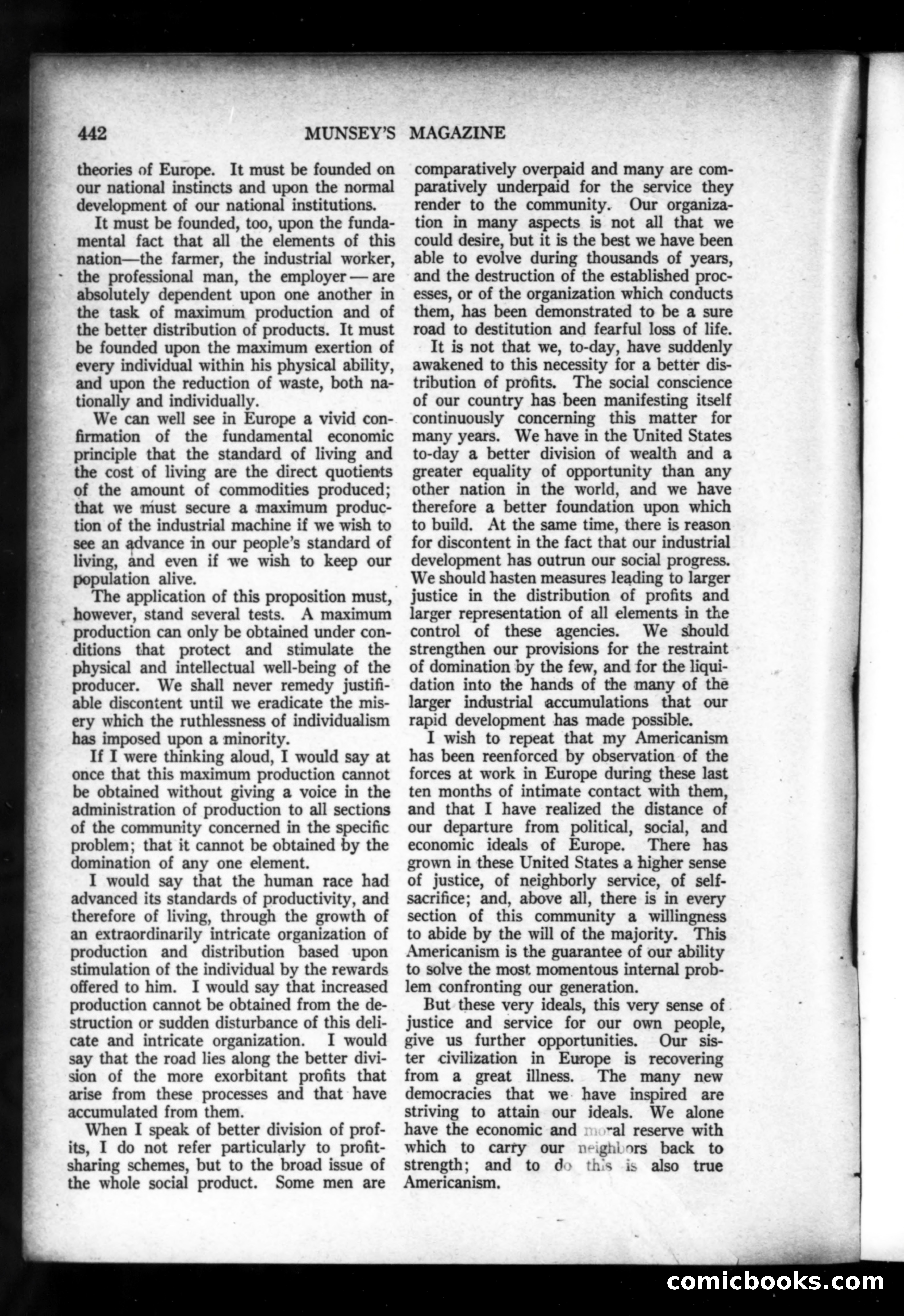 Munsey's Magazine, December 1919 — page 58 of 192