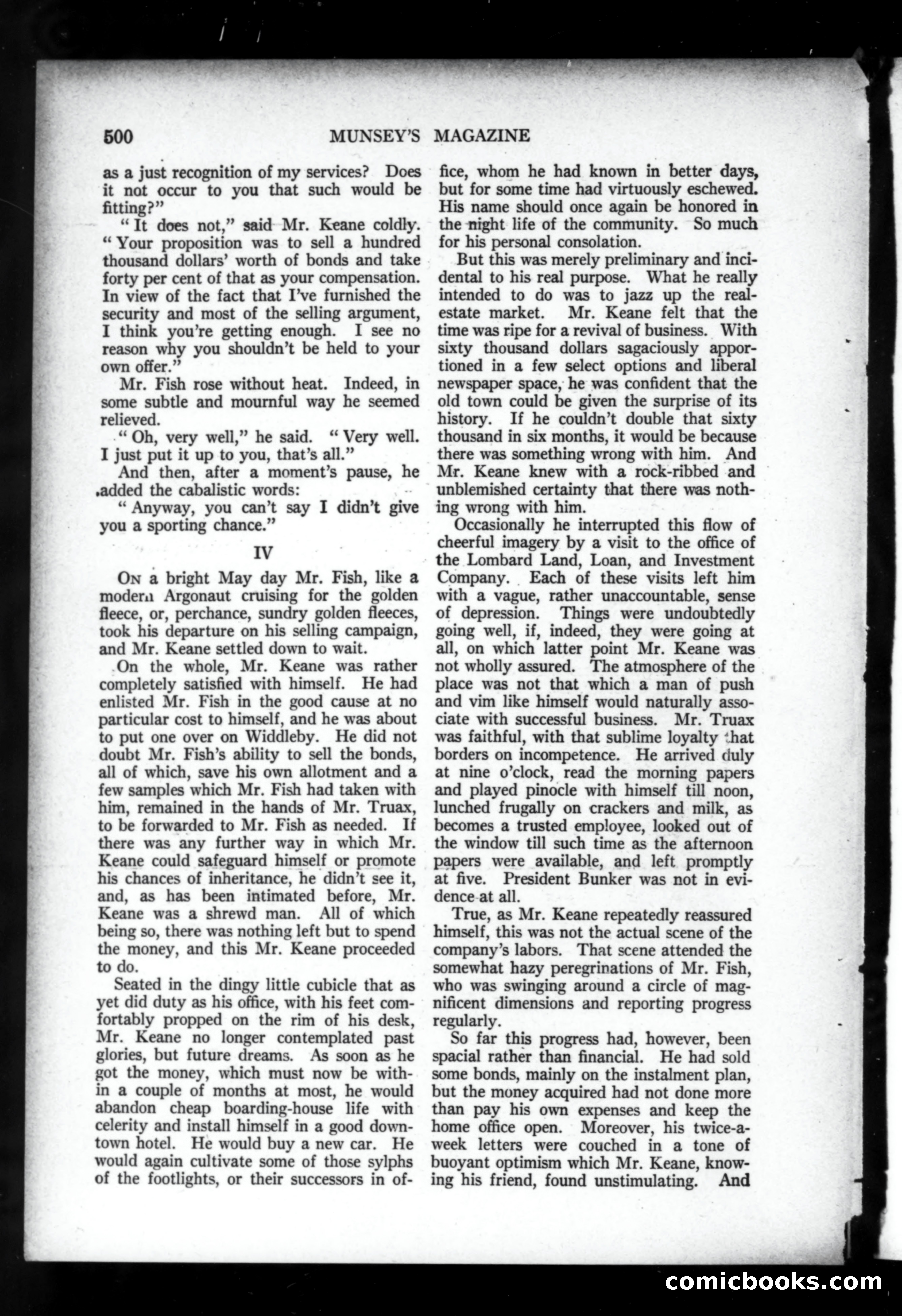 Munsey's Magazine, December 1919 — page 116 of 192