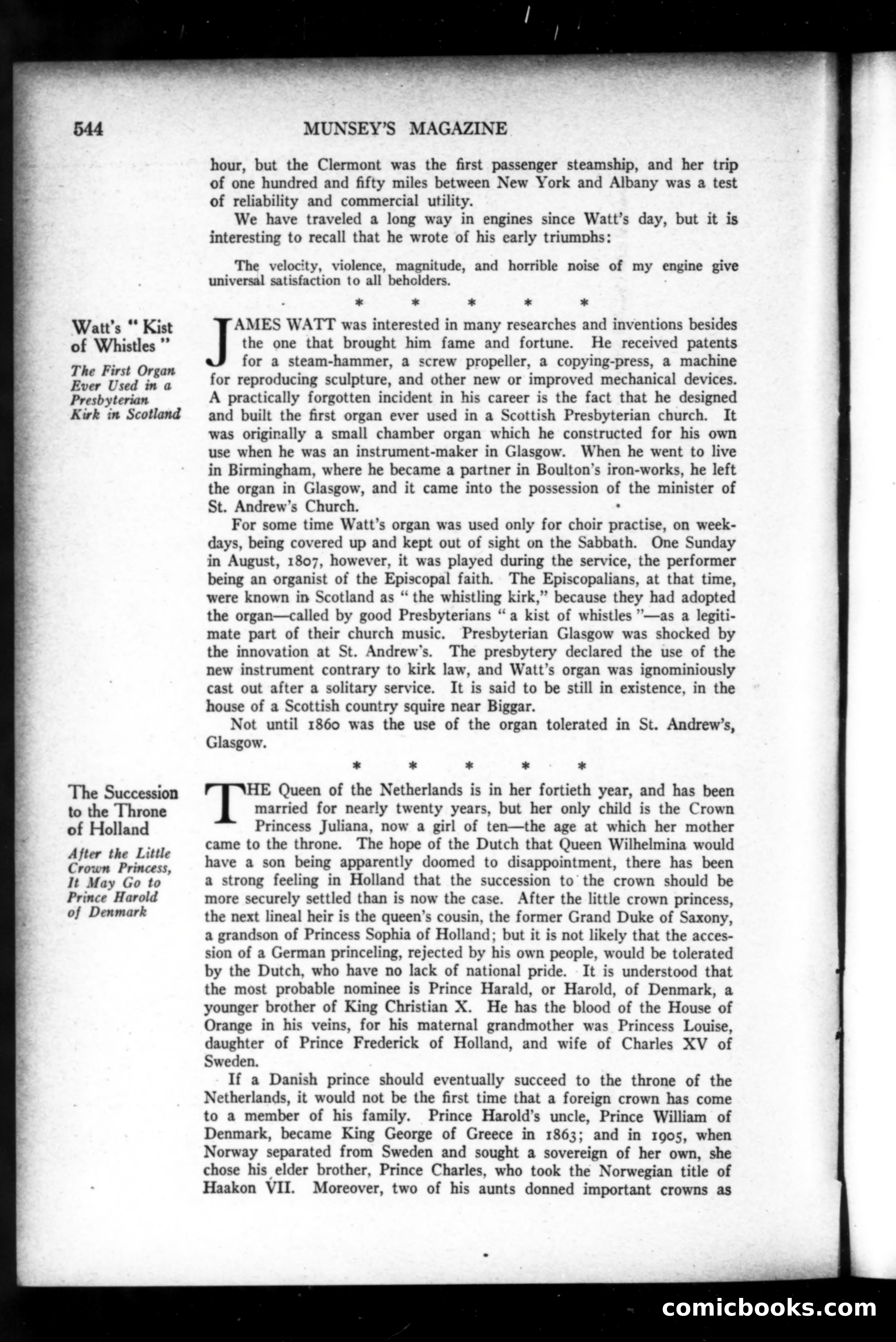 Munsey's Magazine, December 1919 — page 160 of 192