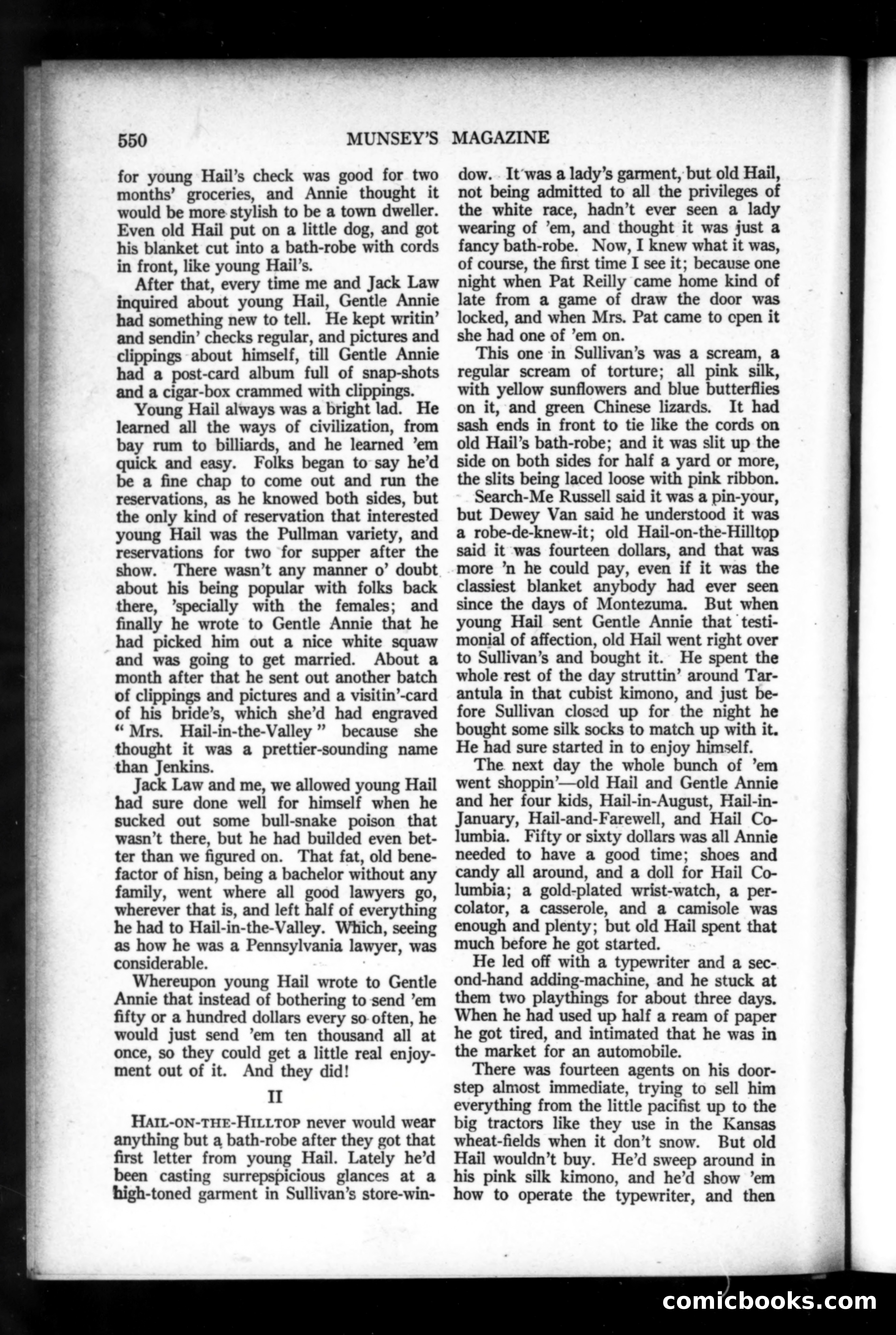 Munsey's Magazine, December 1919 — page 166 of 192