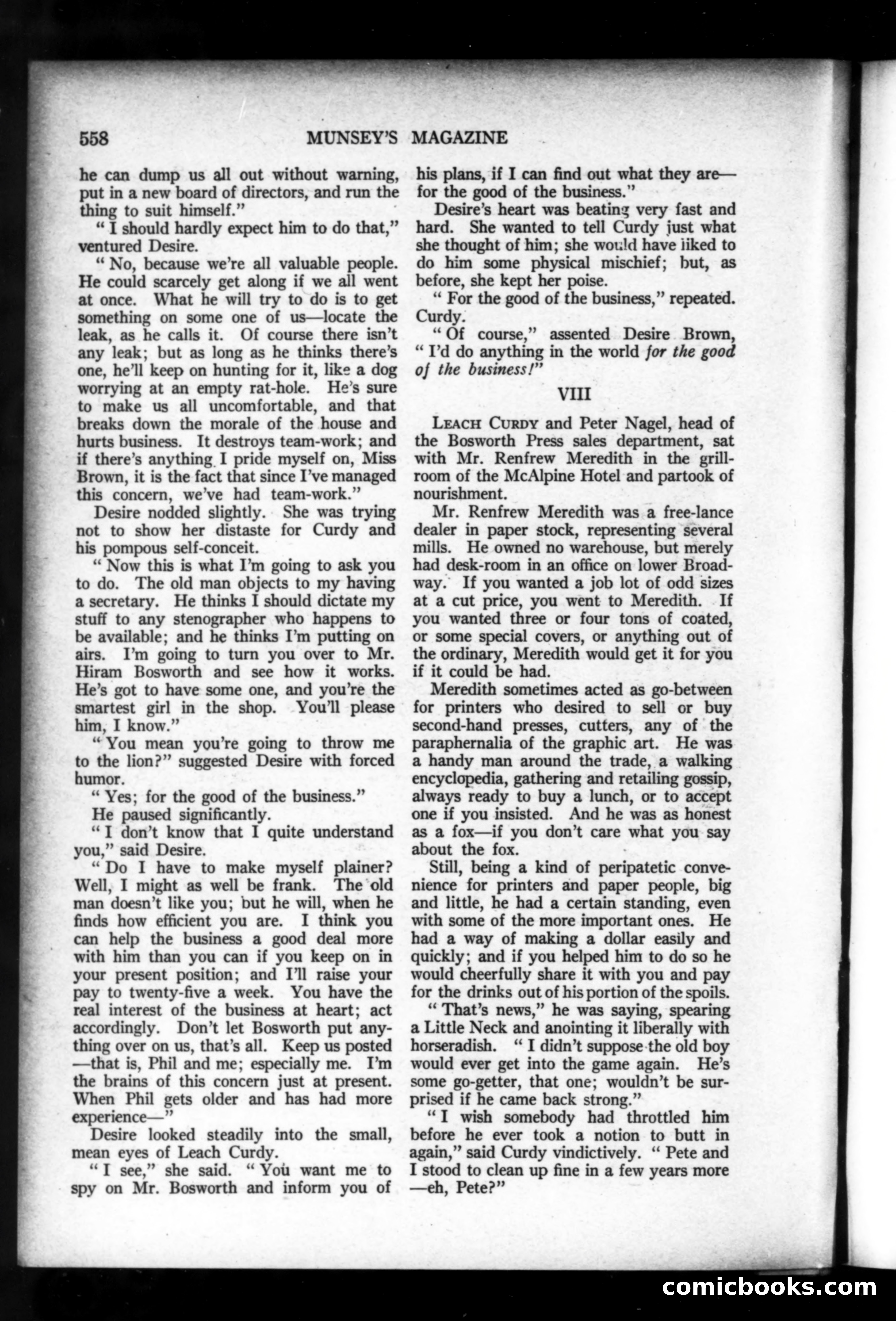 Munsey's Magazine, December 1919 — page 174 of 192
