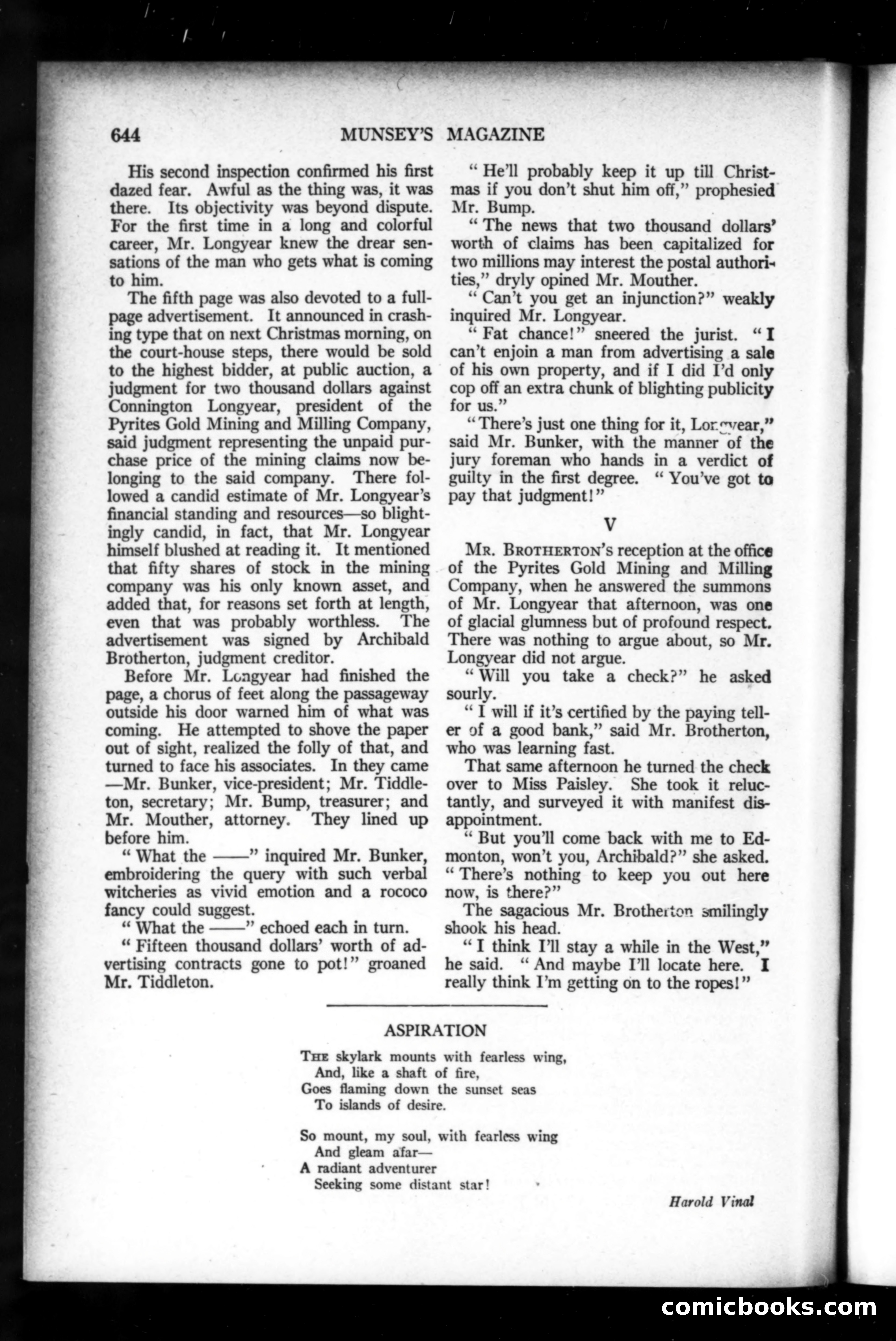 Munsey's Magazine, January 1920 — page 68 of 193