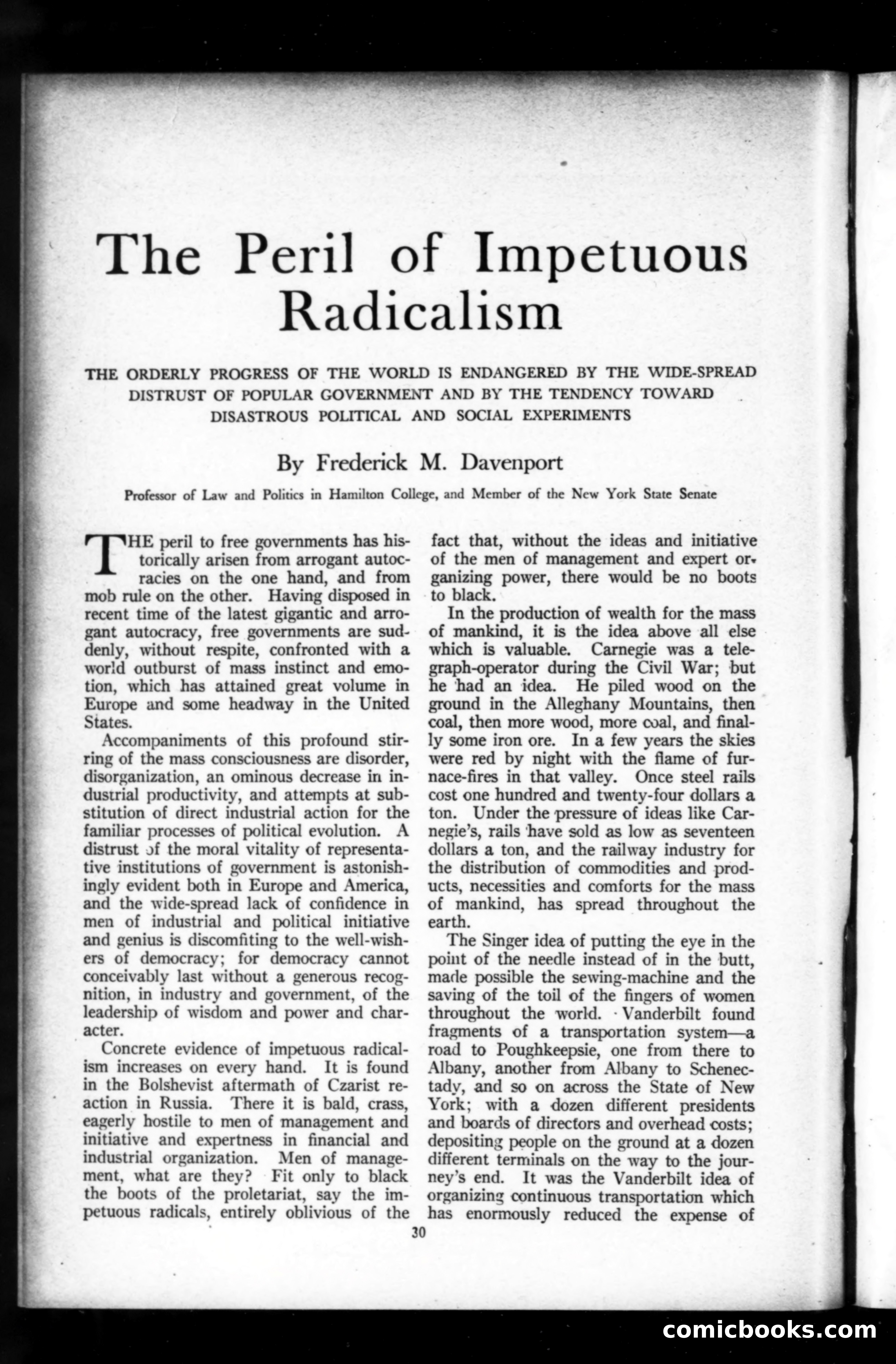 Munsey's Magazine, February 1920 — page 30 of 192
