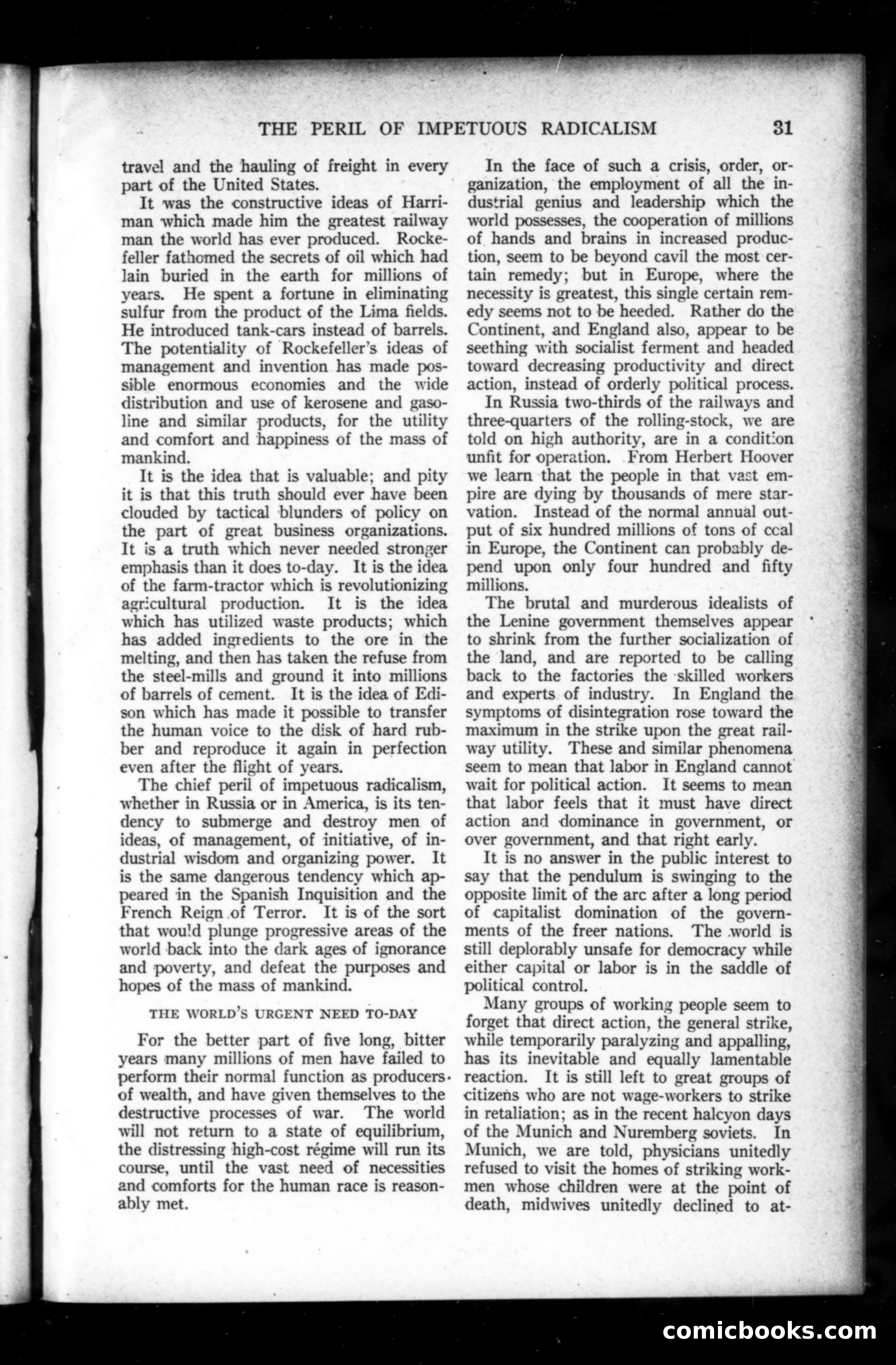 Munsey's Magazine, February 1920 — page 31 of 192