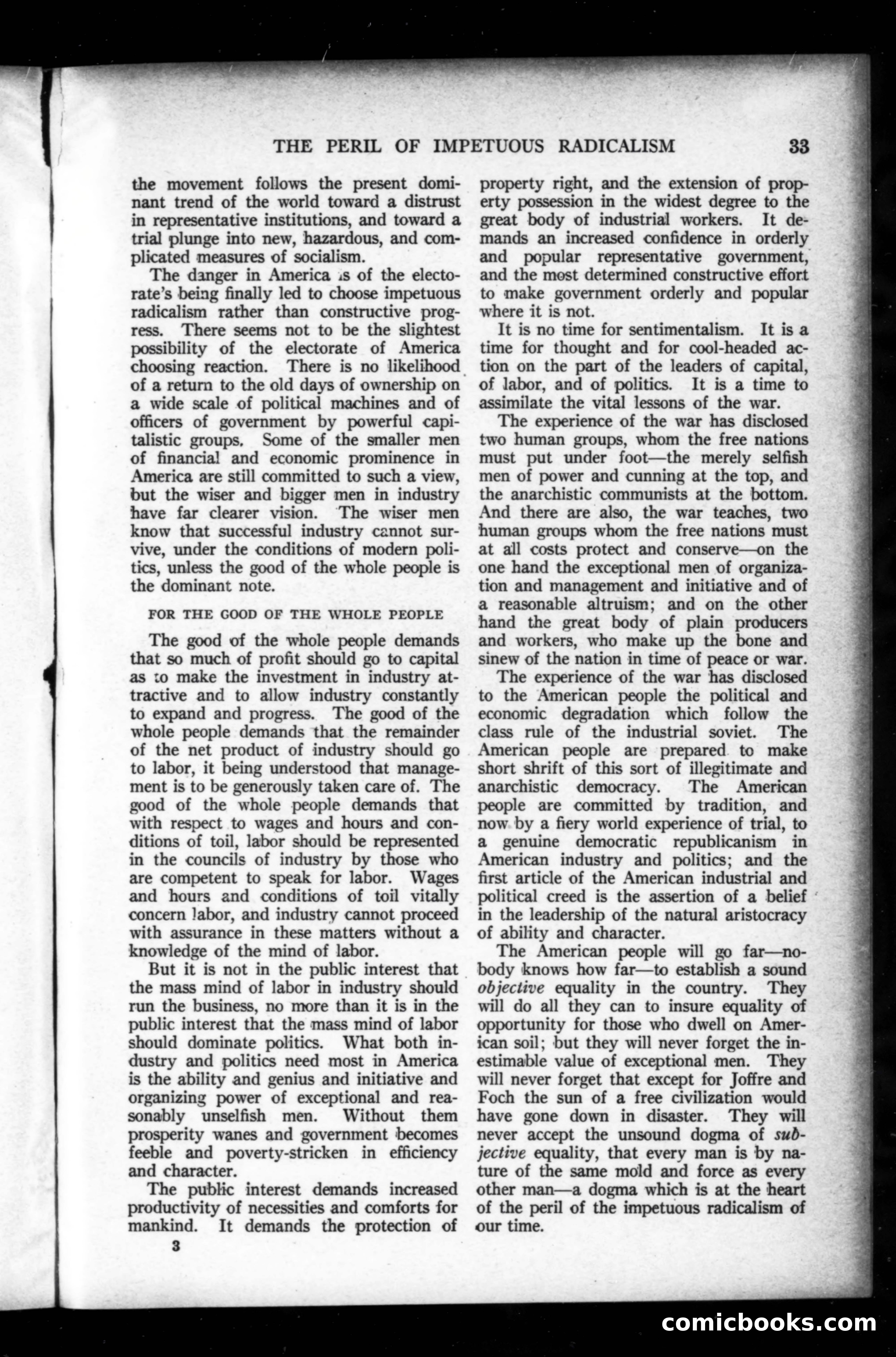Munsey's Magazine, February 1920 — page 33 of 192