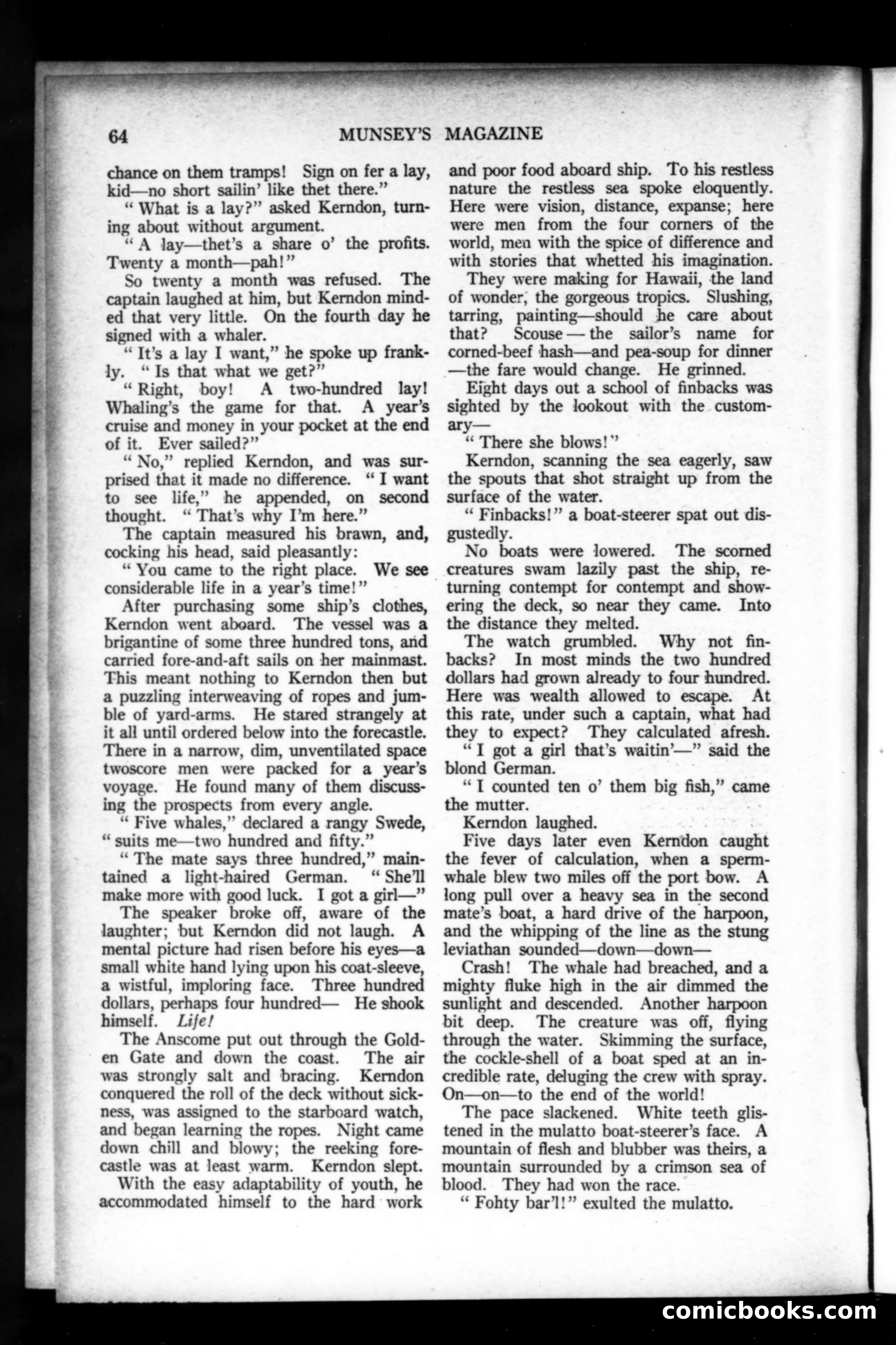Munsey's Magazine, February 1920 — page 64 of 192