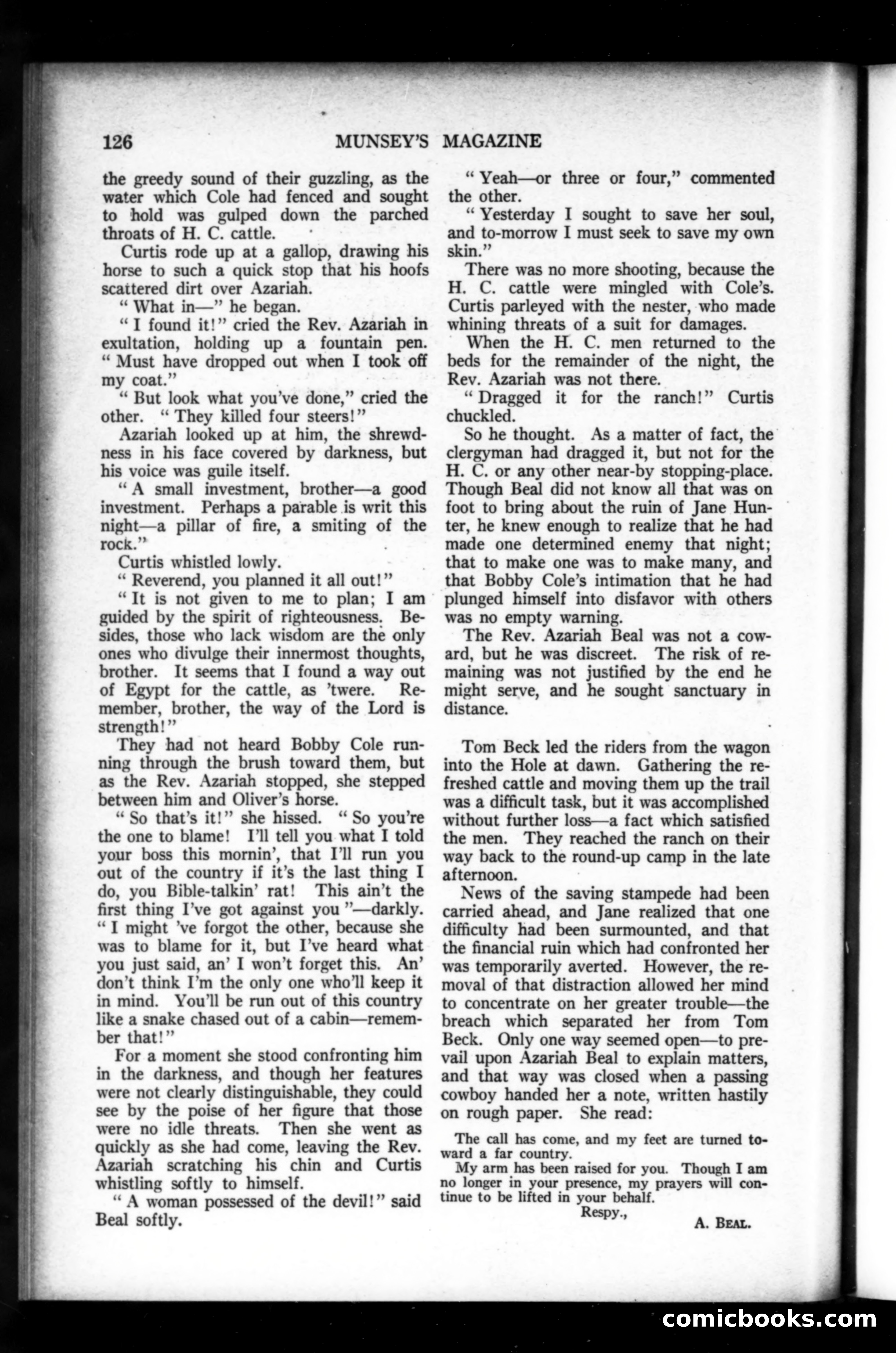 Munsey's Magazine, February 1920 — page 126 of 192