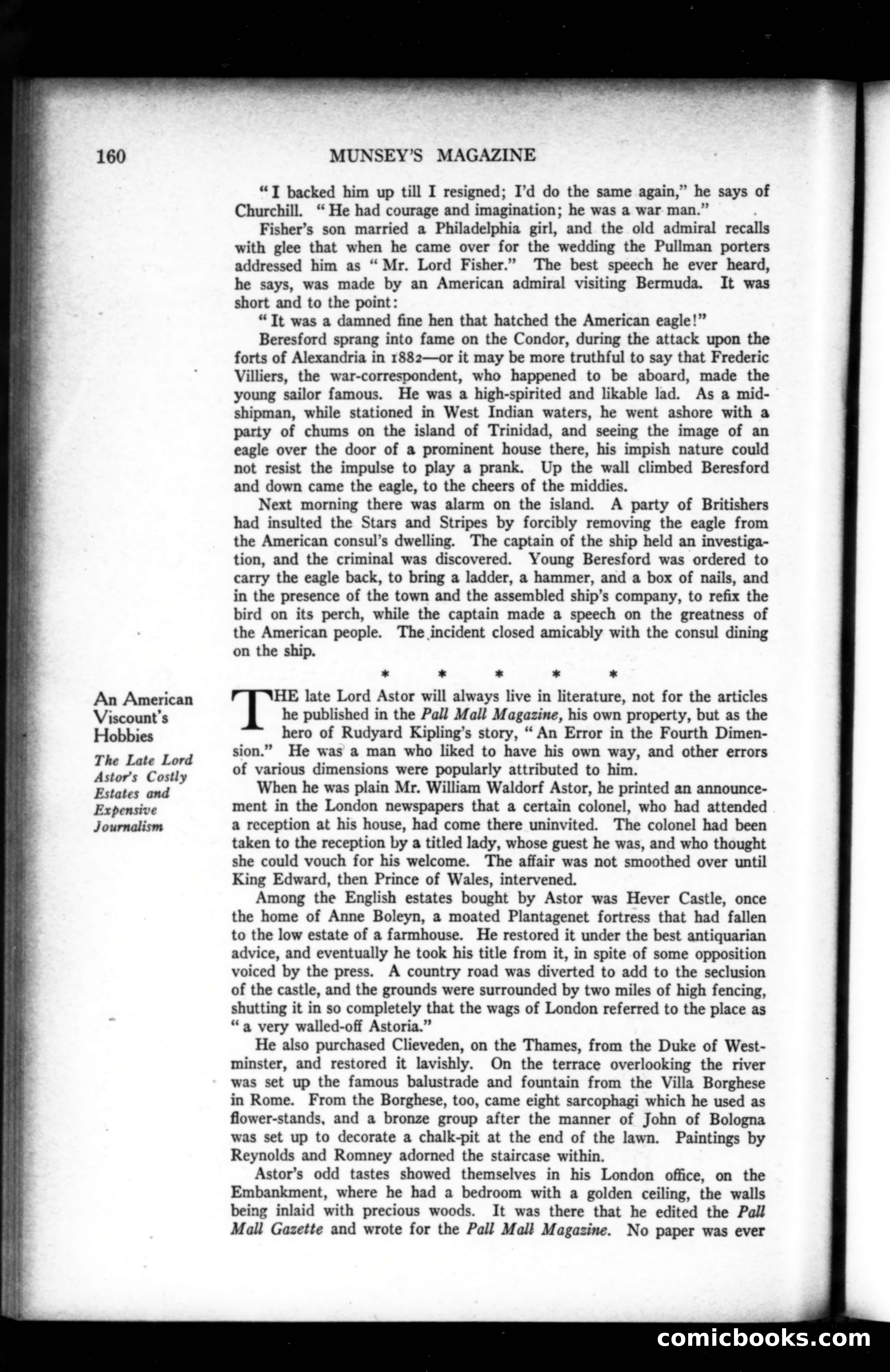 Munsey's Magazine, February 1920 — page 160 of 192