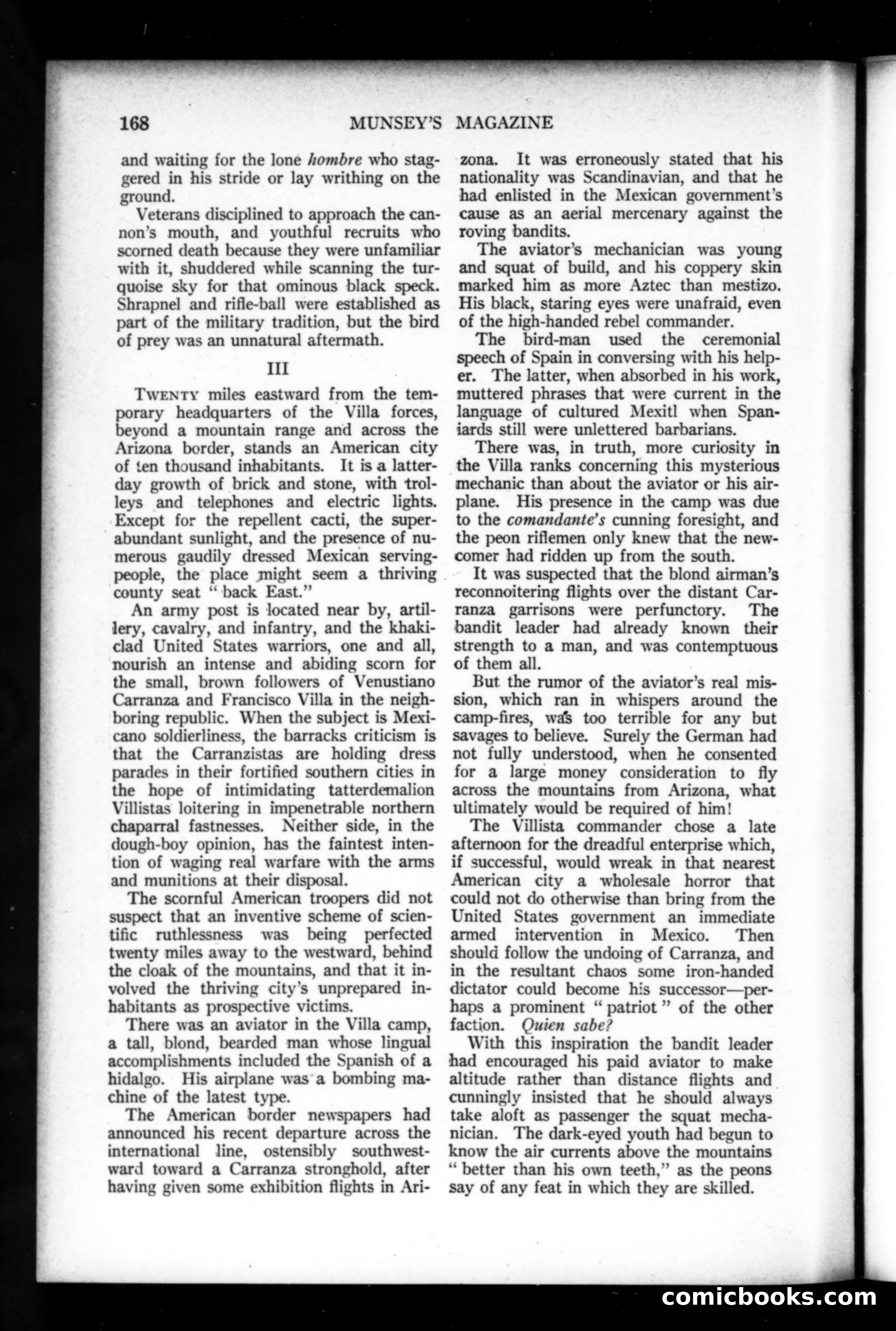 Munsey's Magazine, February 1920 — page 168 of 192