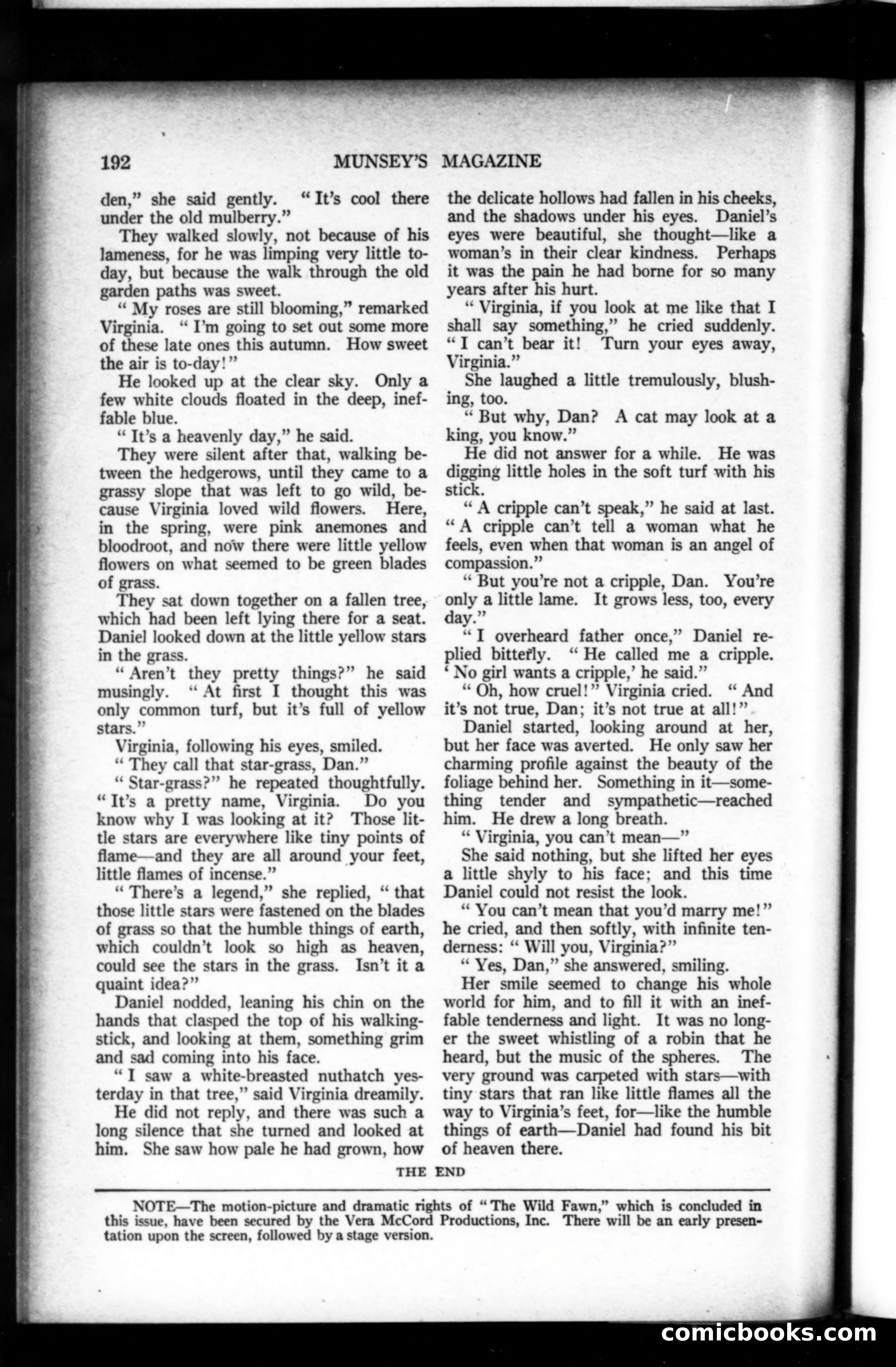 Munsey's Magazine, February 1920 — page 192 of 192