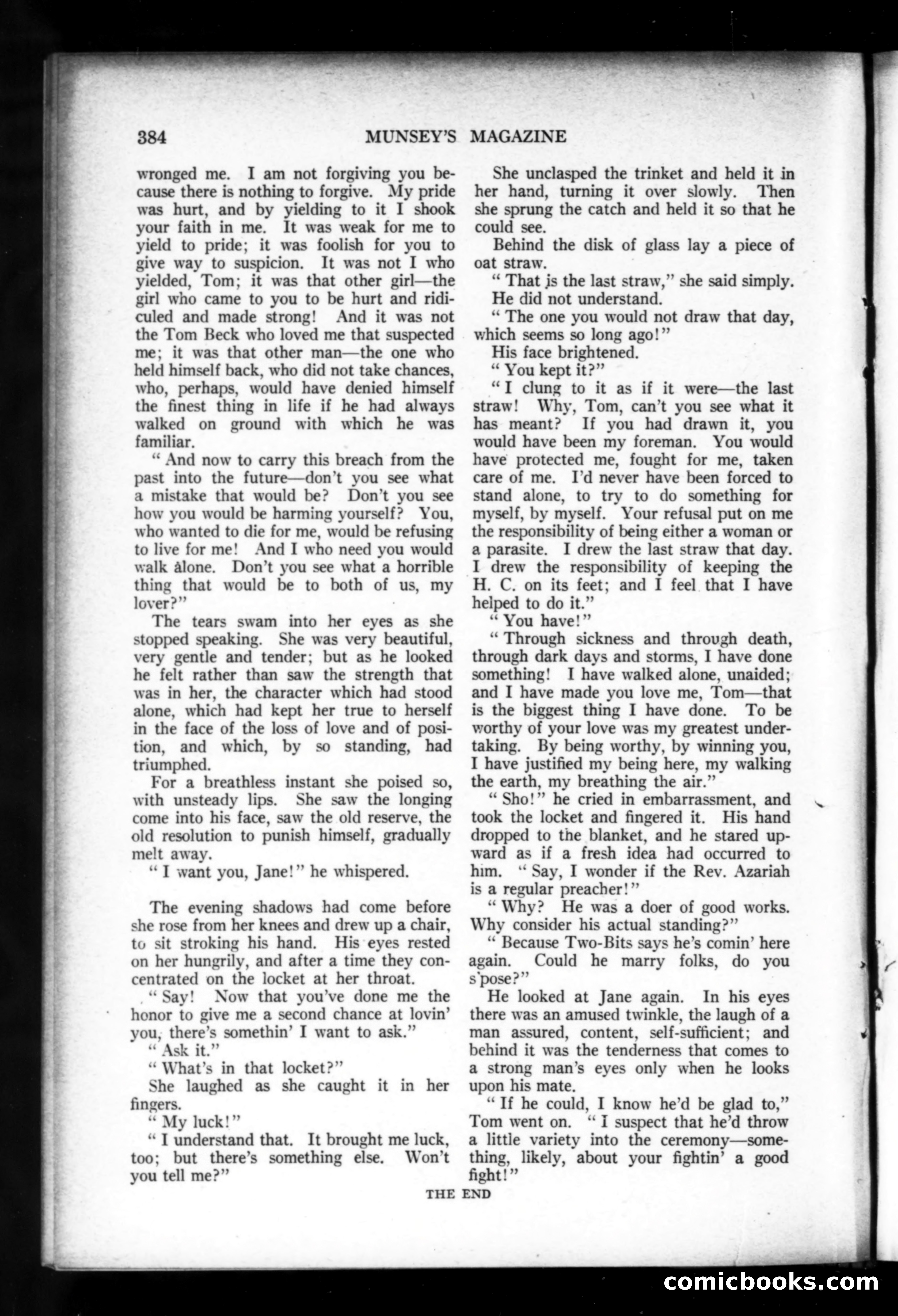 Munsey's Magazine, March 1920 — page 192 of 192