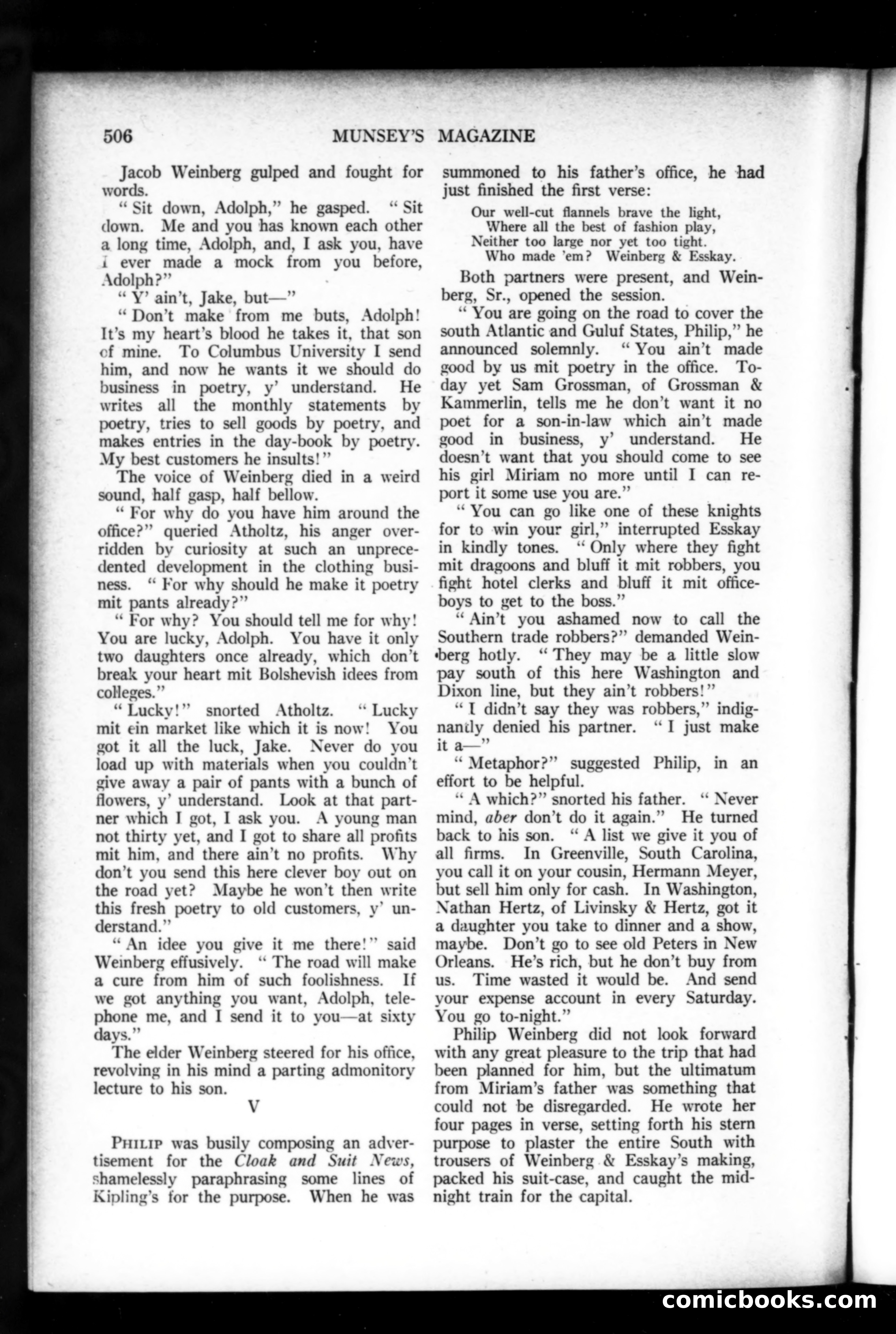 Munsey's Magazine, April 1920 — page 122 of 192