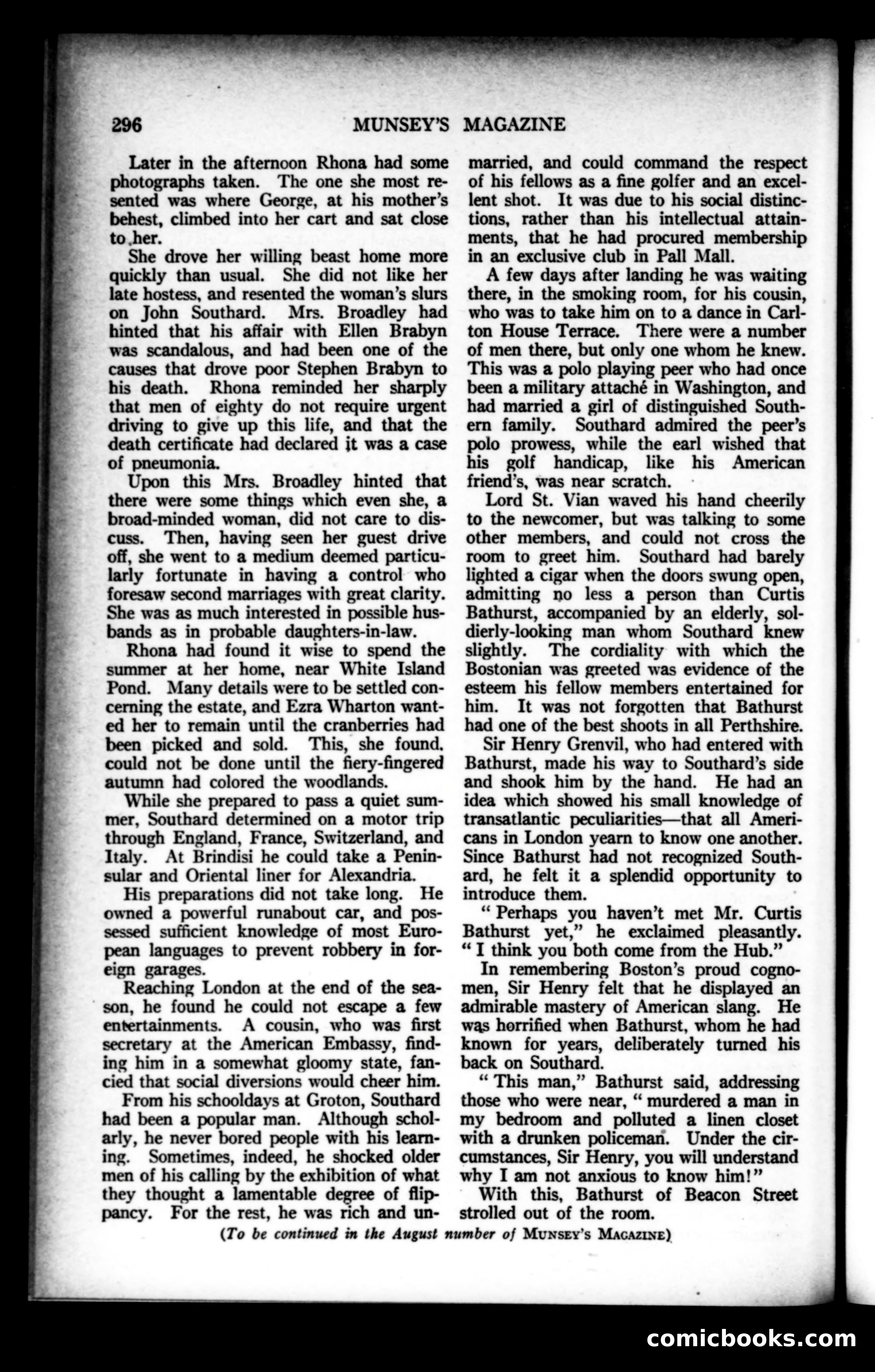 Munsey's Magazine, July 1923 — page 104 of 192