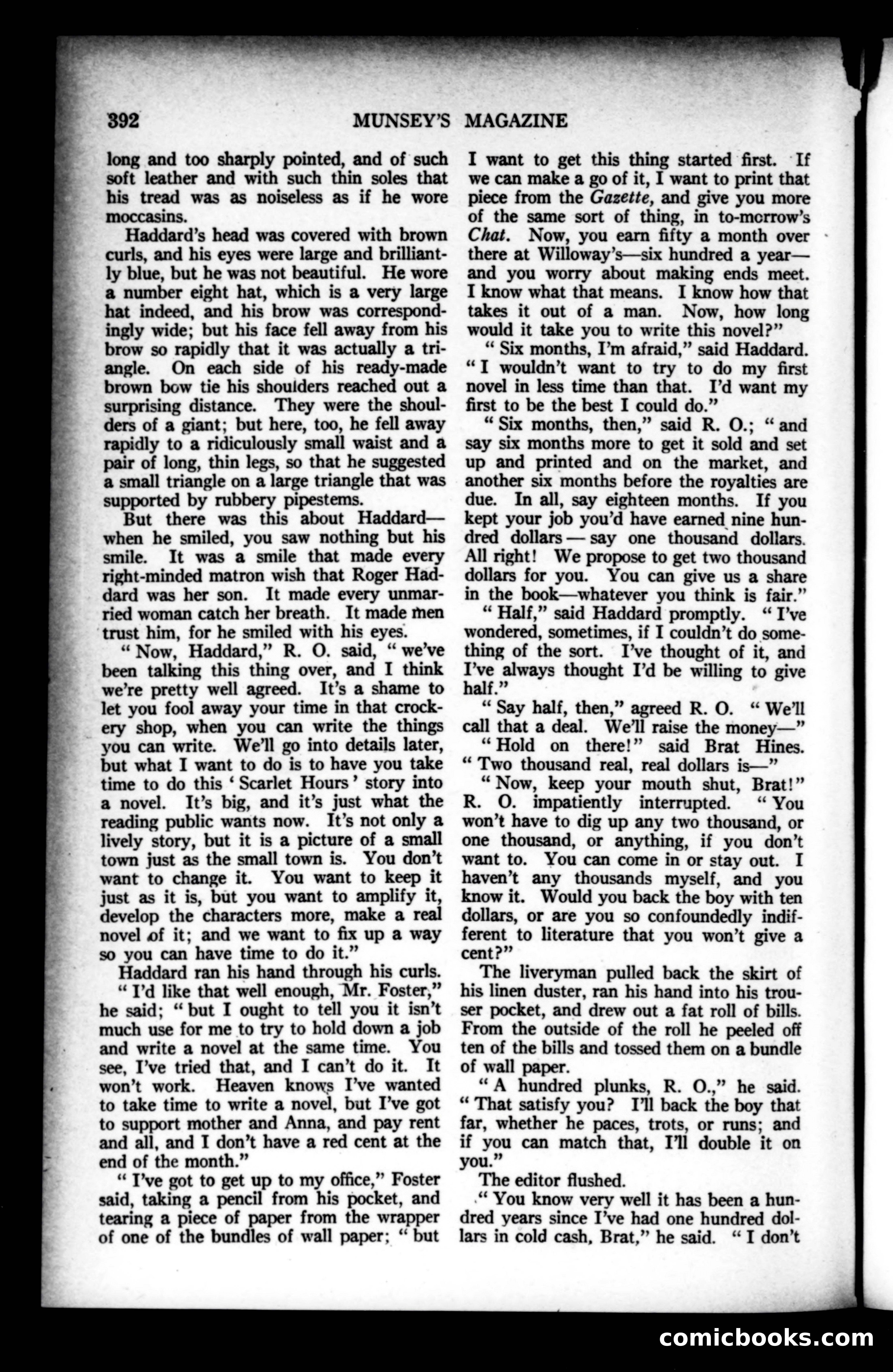 Munsey's Magazine, August 1923 — page 8 of 192