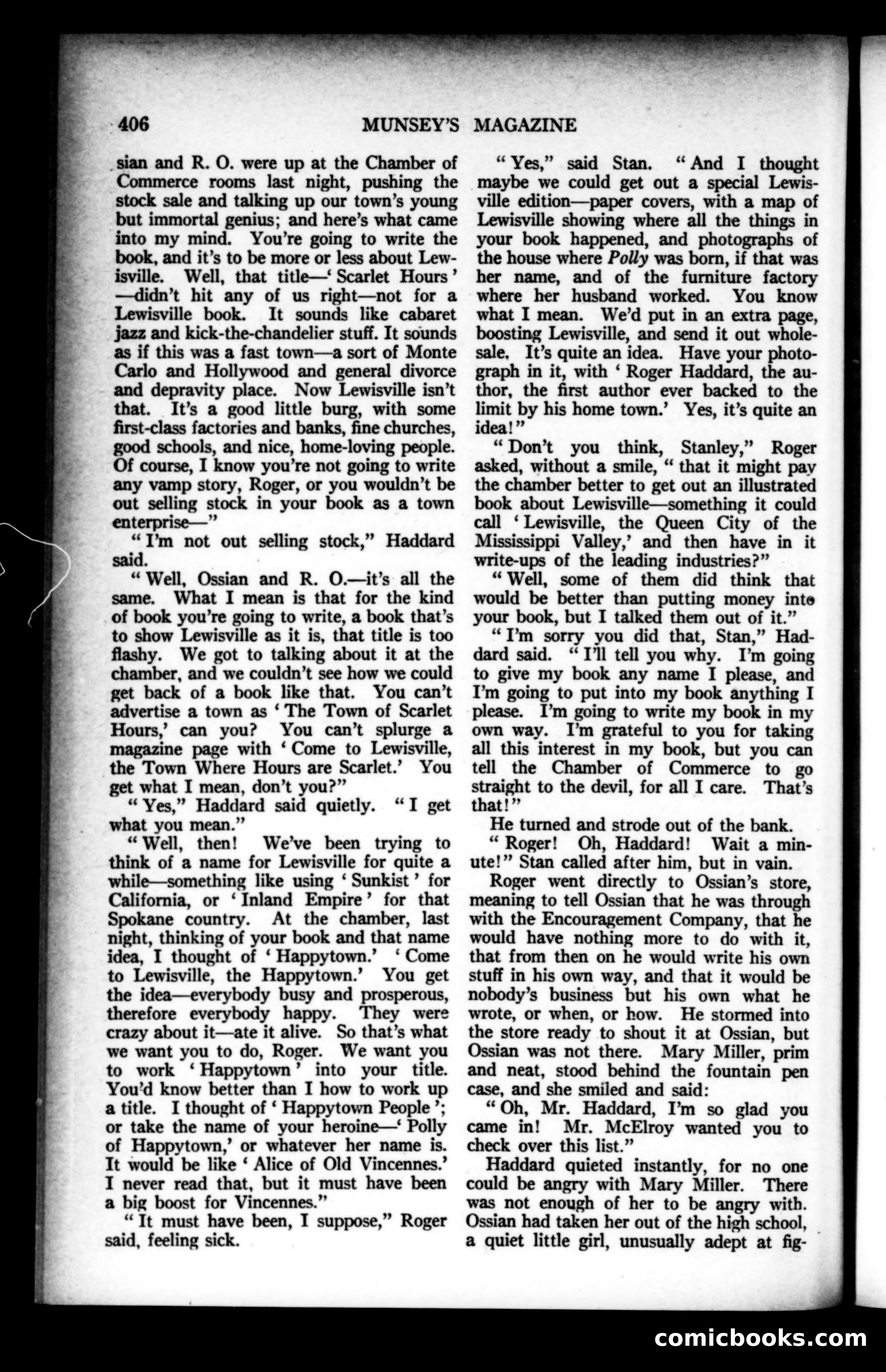 Munsey's Magazine, August 1923 — page 22 of 192
