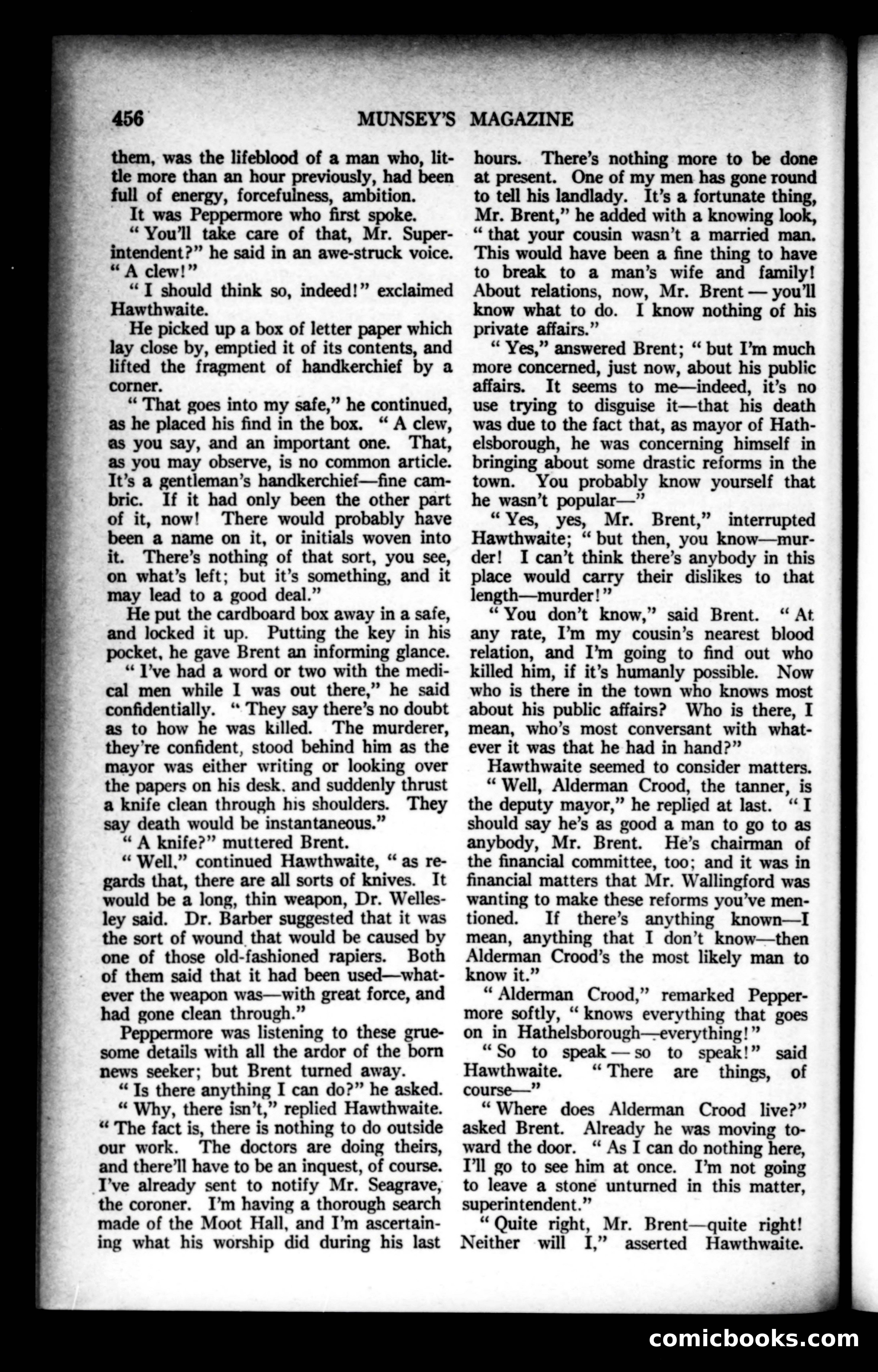 Munsey's Magazine, August 1923 — page 72 of 192