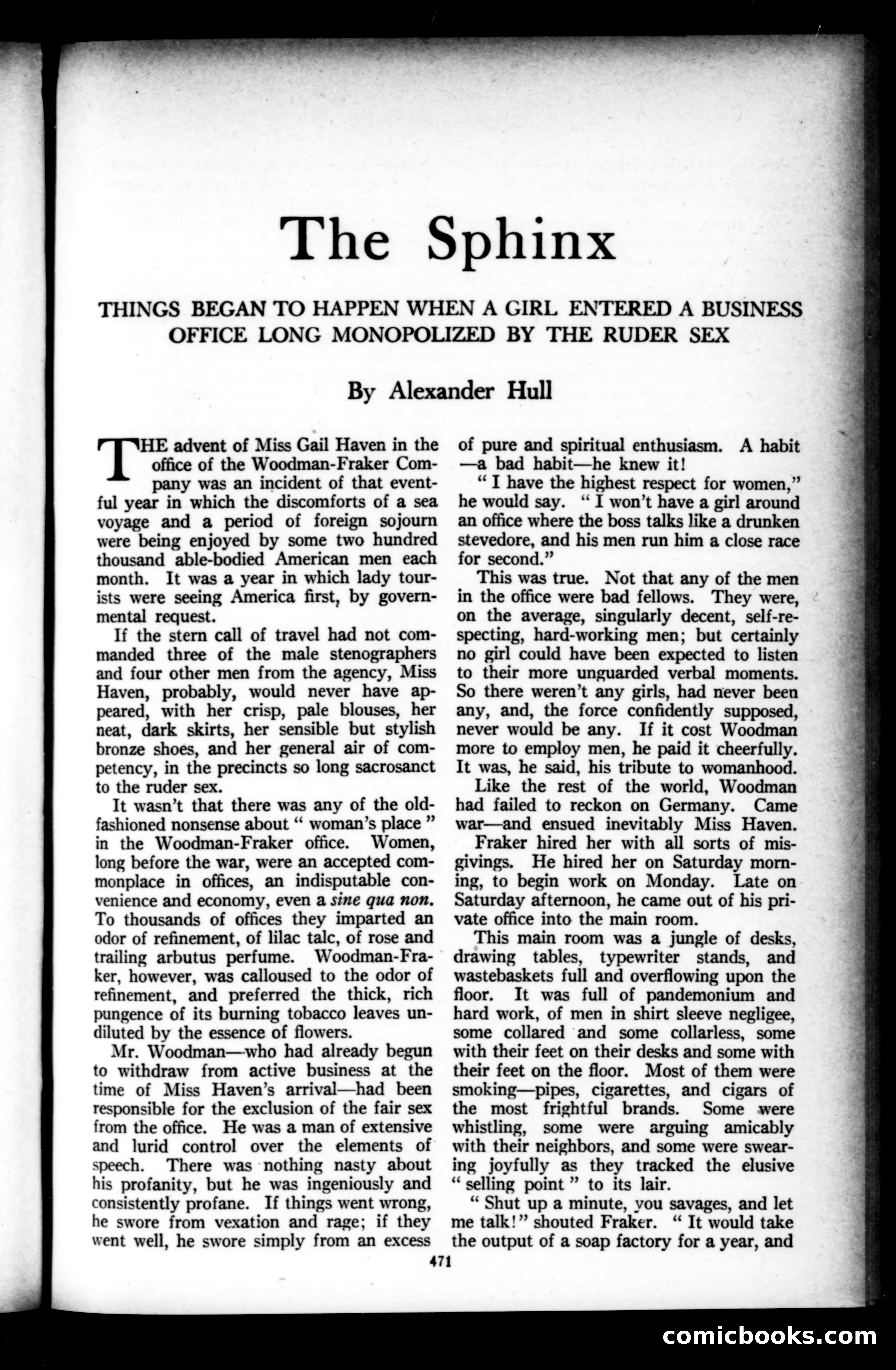 Munsey's Magazine, August 1923 — page 87 of 192