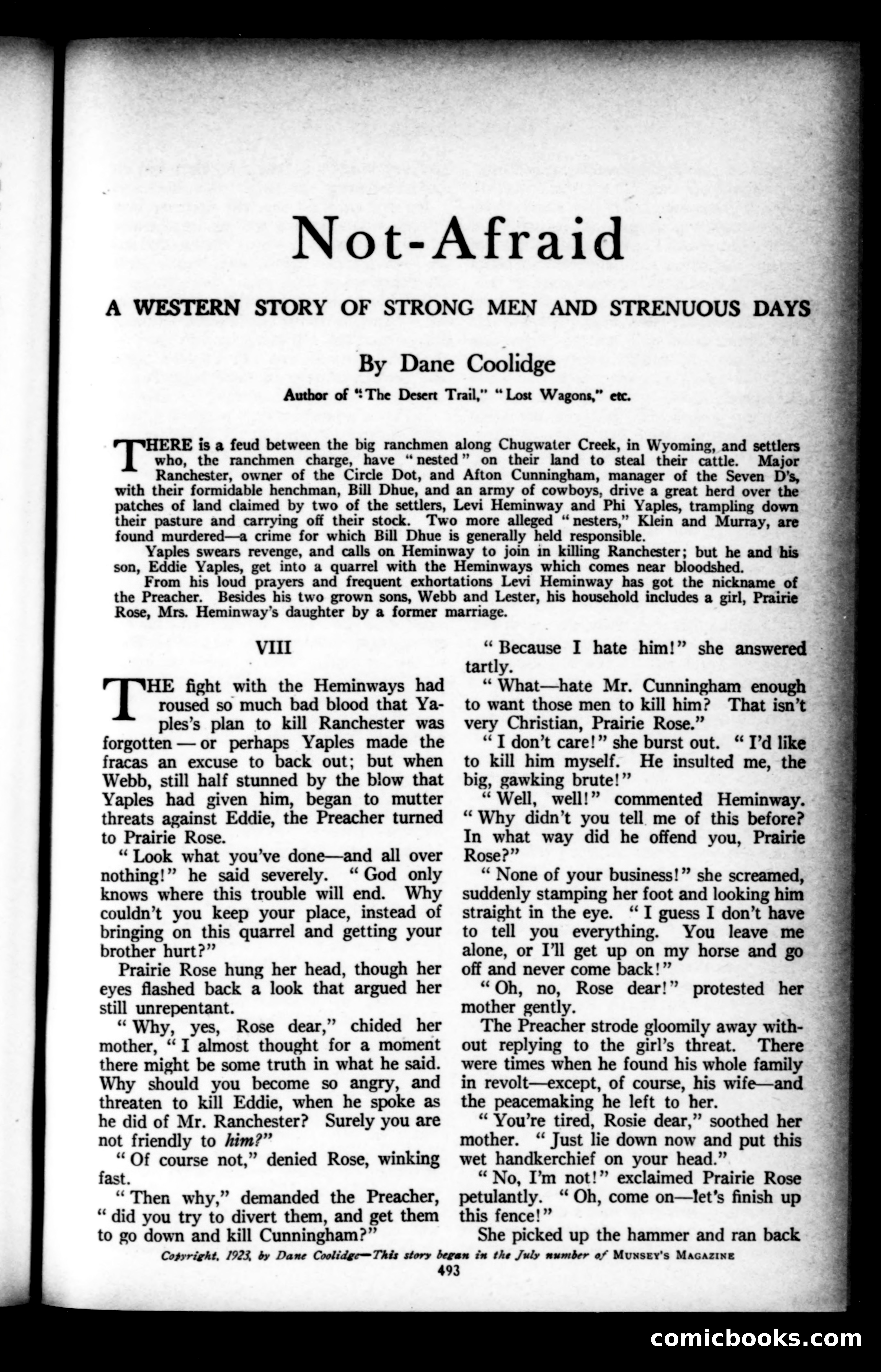 Munsey's Magazine, August 1923 — page 109 of 192