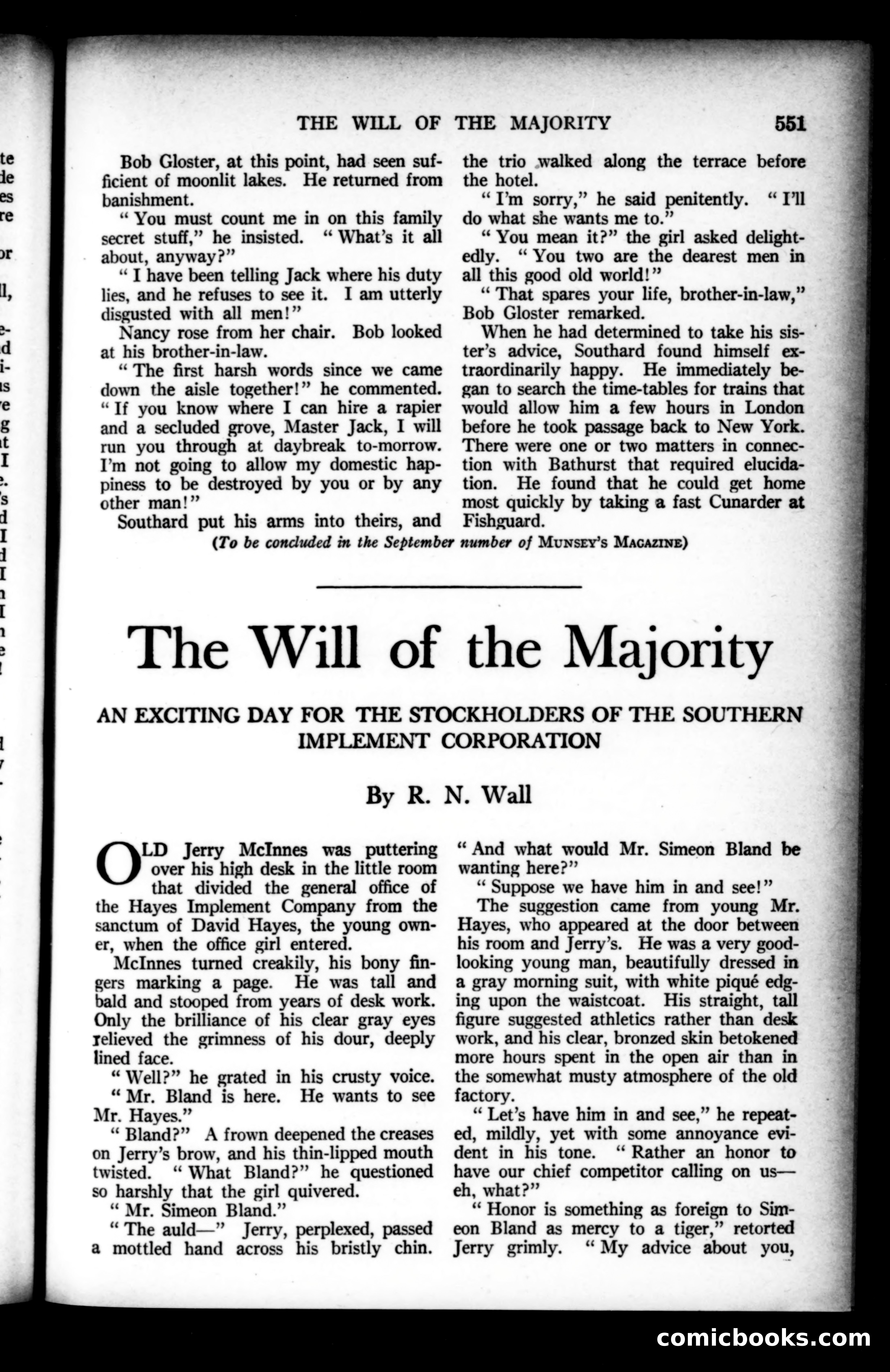 Munsey's Magazine, August 1923 — page 167 of 192