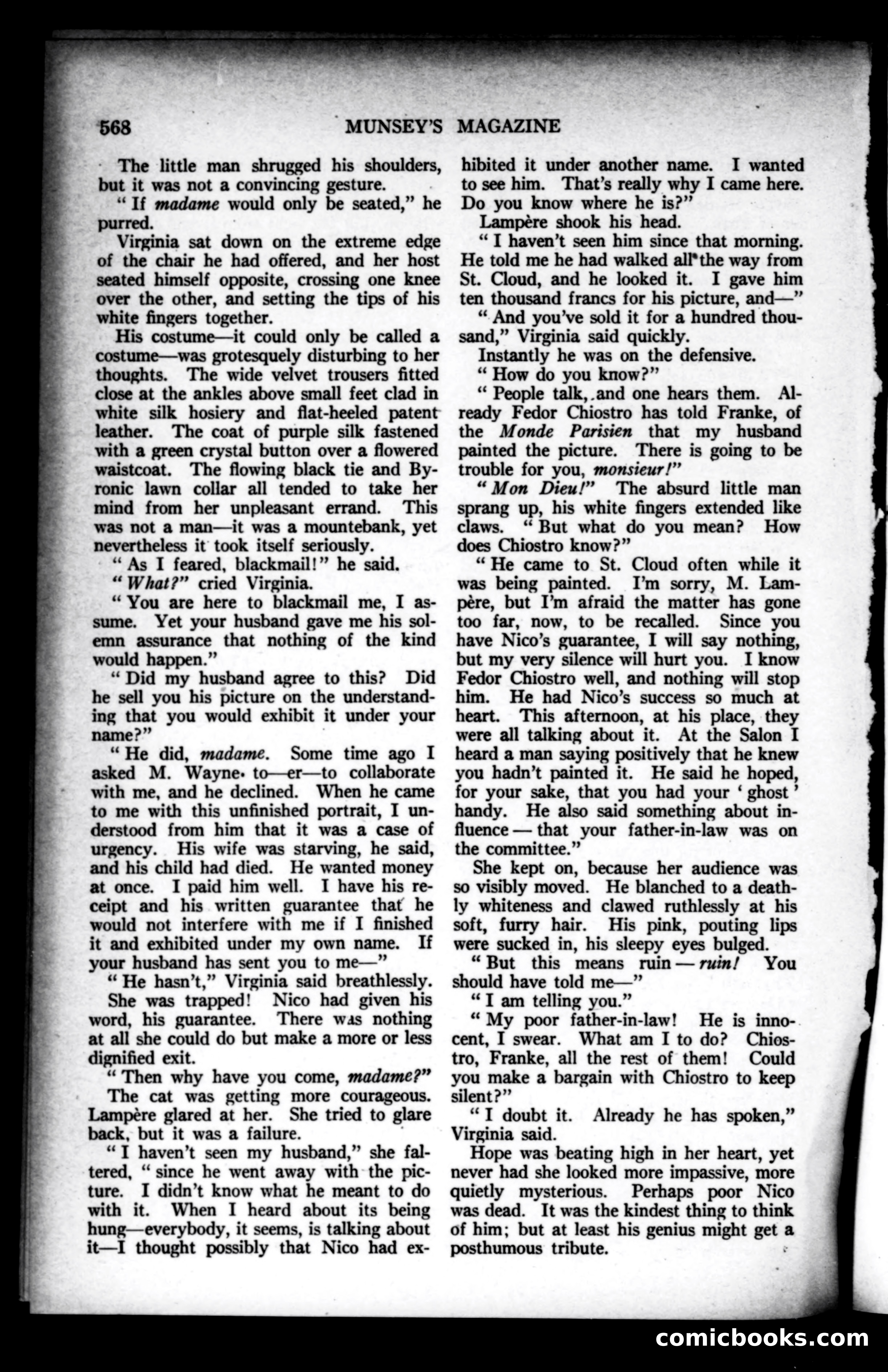 Munsey's Magazine, August 1923 — page 184 of 192