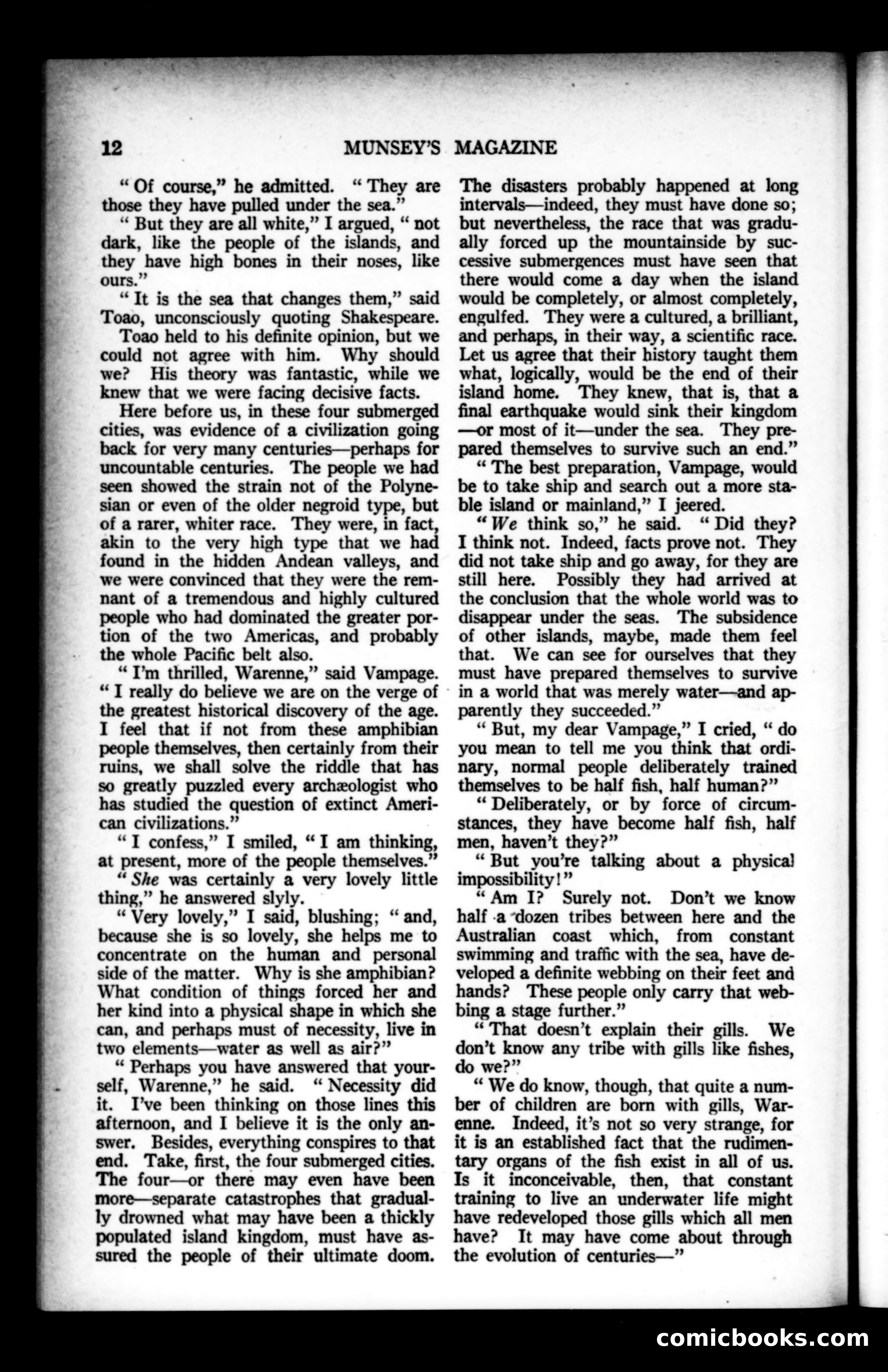 Munsey's Magazine, October 1923 — page 12 of 192