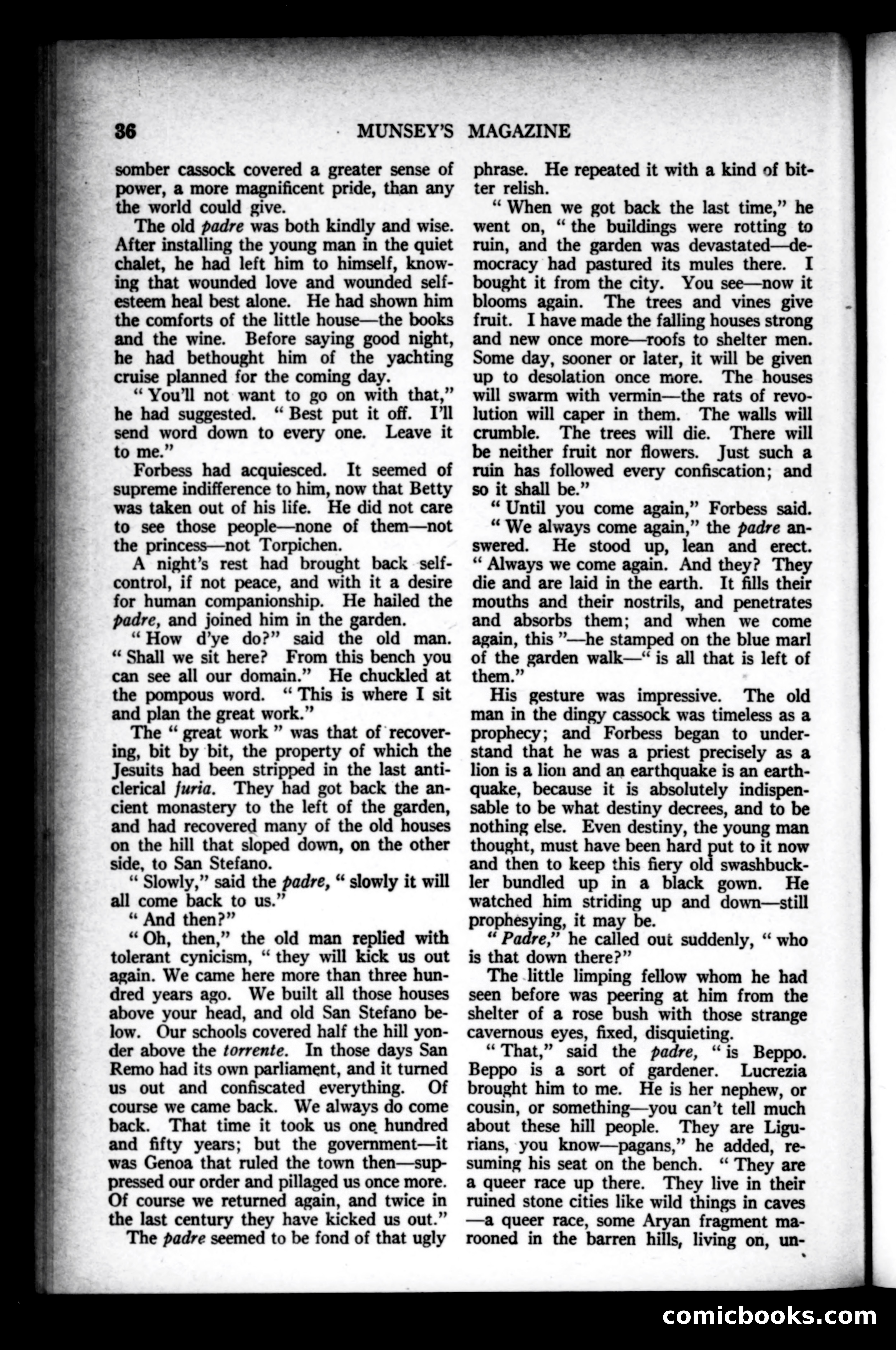 Munsey's Magazine, October 1923 — page 36 of 192