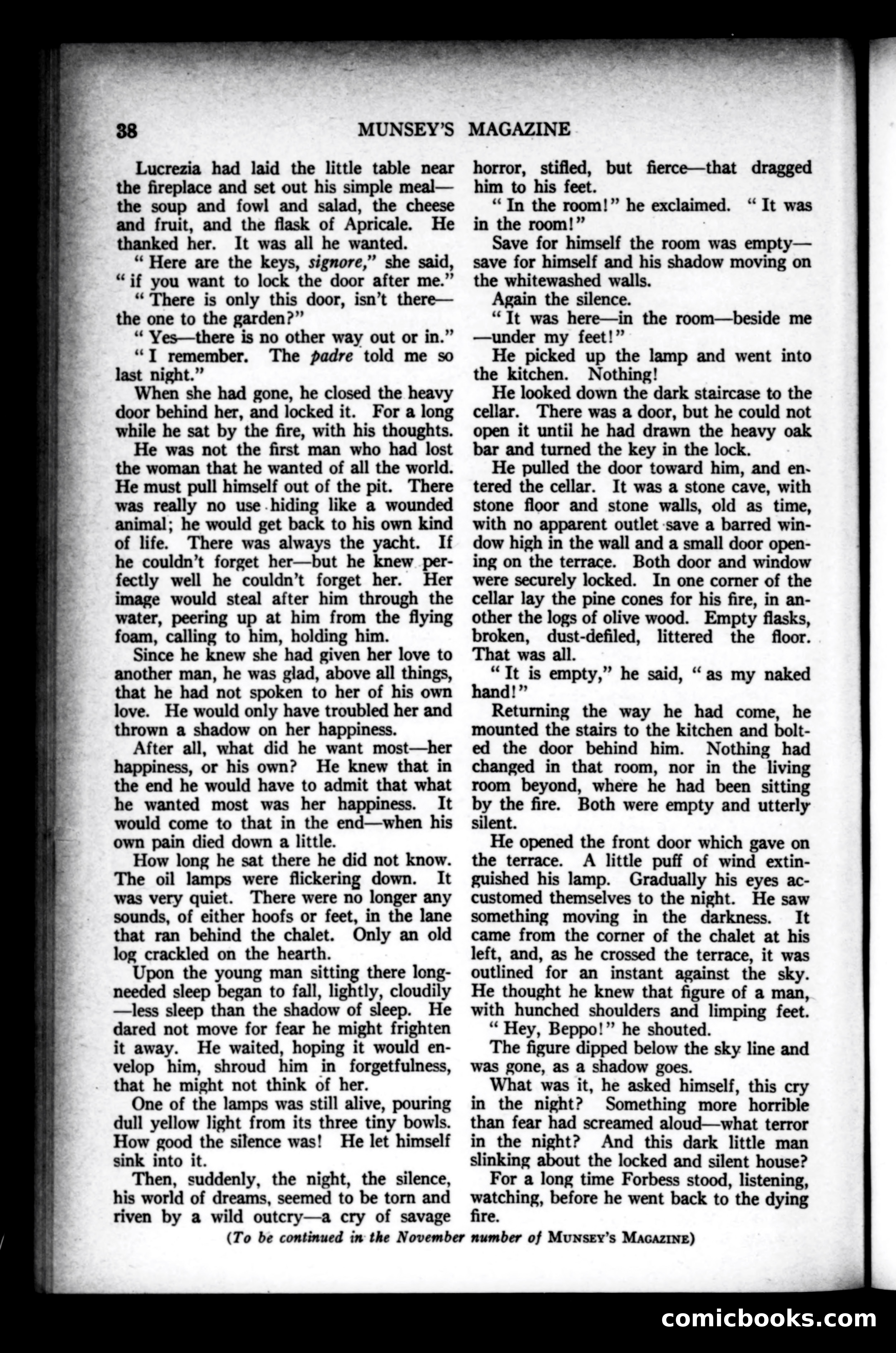 Munsey's Magazine, October 1923 — page 38 of 192