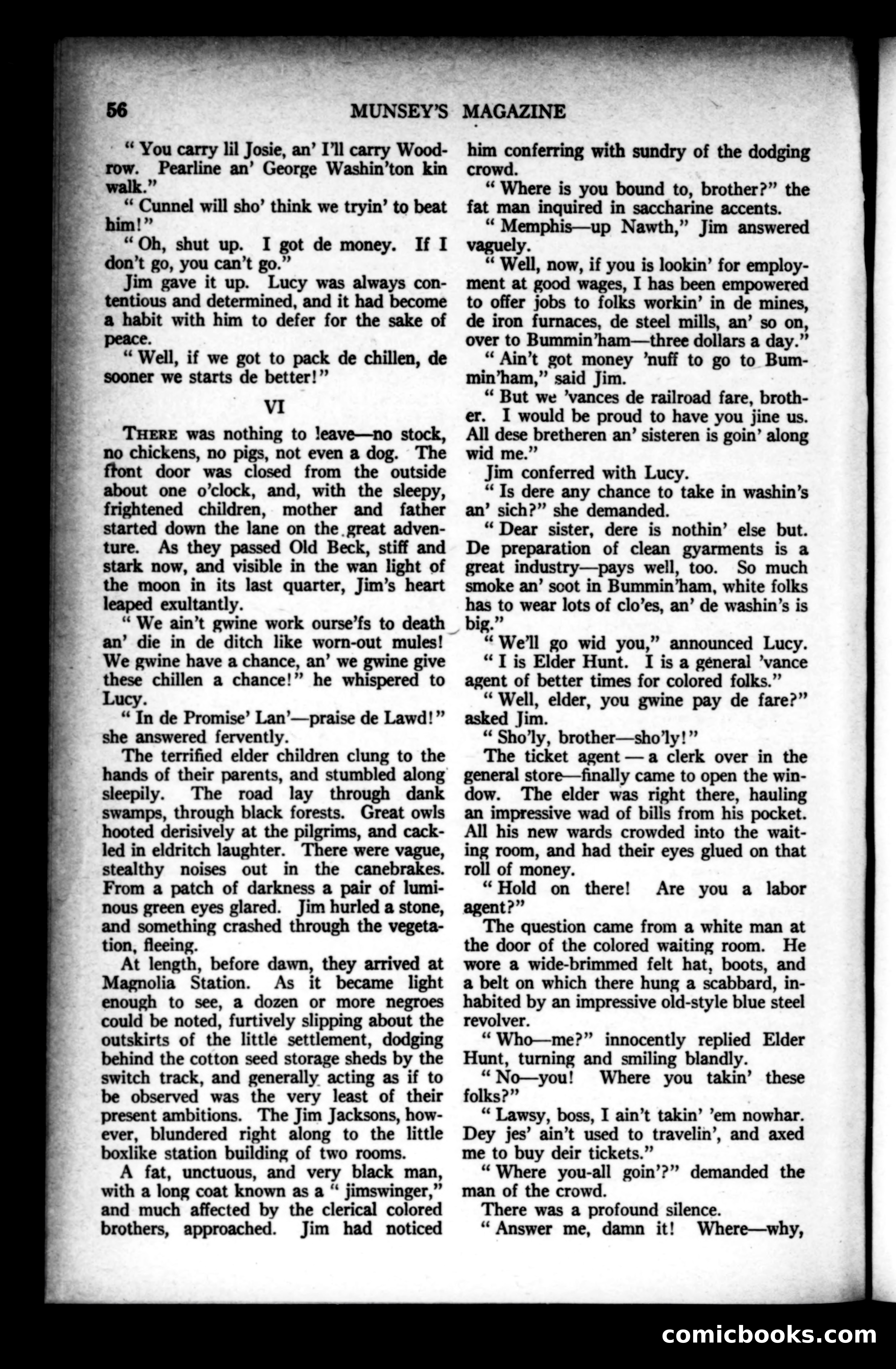 Munsey's Magazine, October 1923 — page 56 of 192